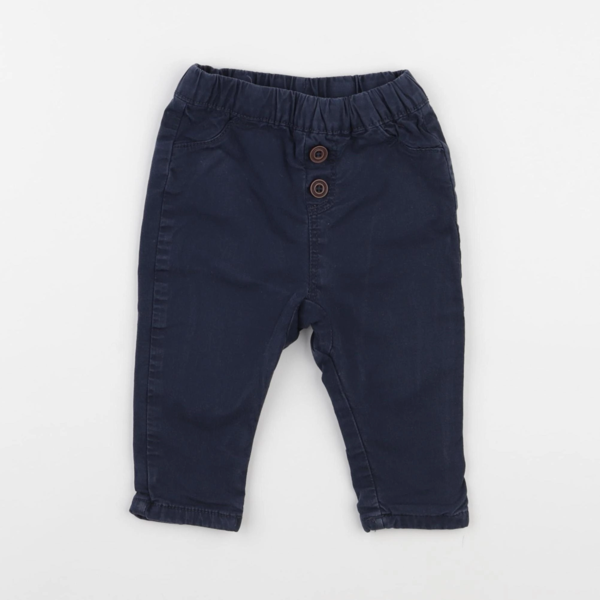 Tape à l'oeil - pantalon bleu - 6 mois