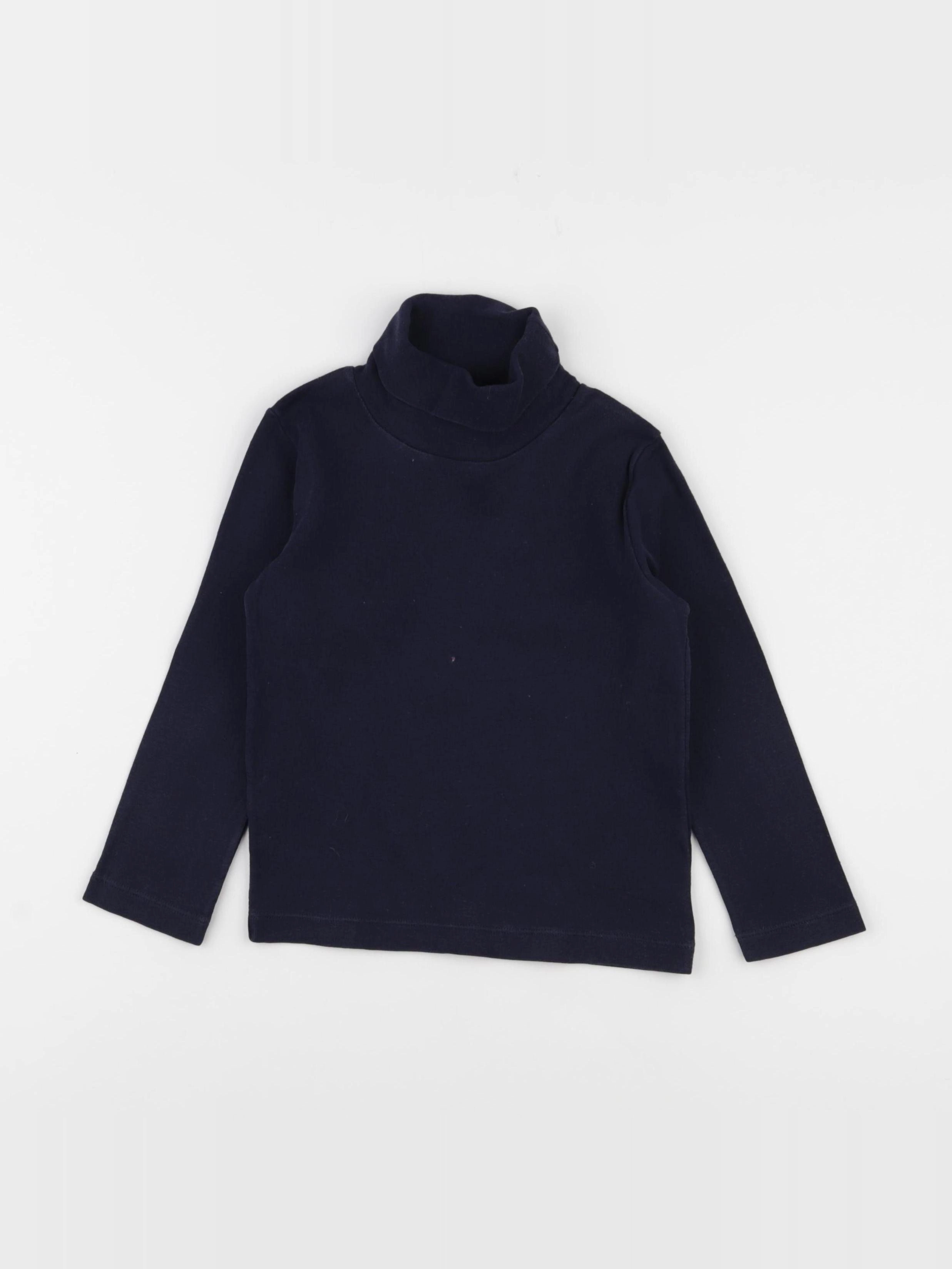 Petit Bateau - sous-pull bleu - 4 ans