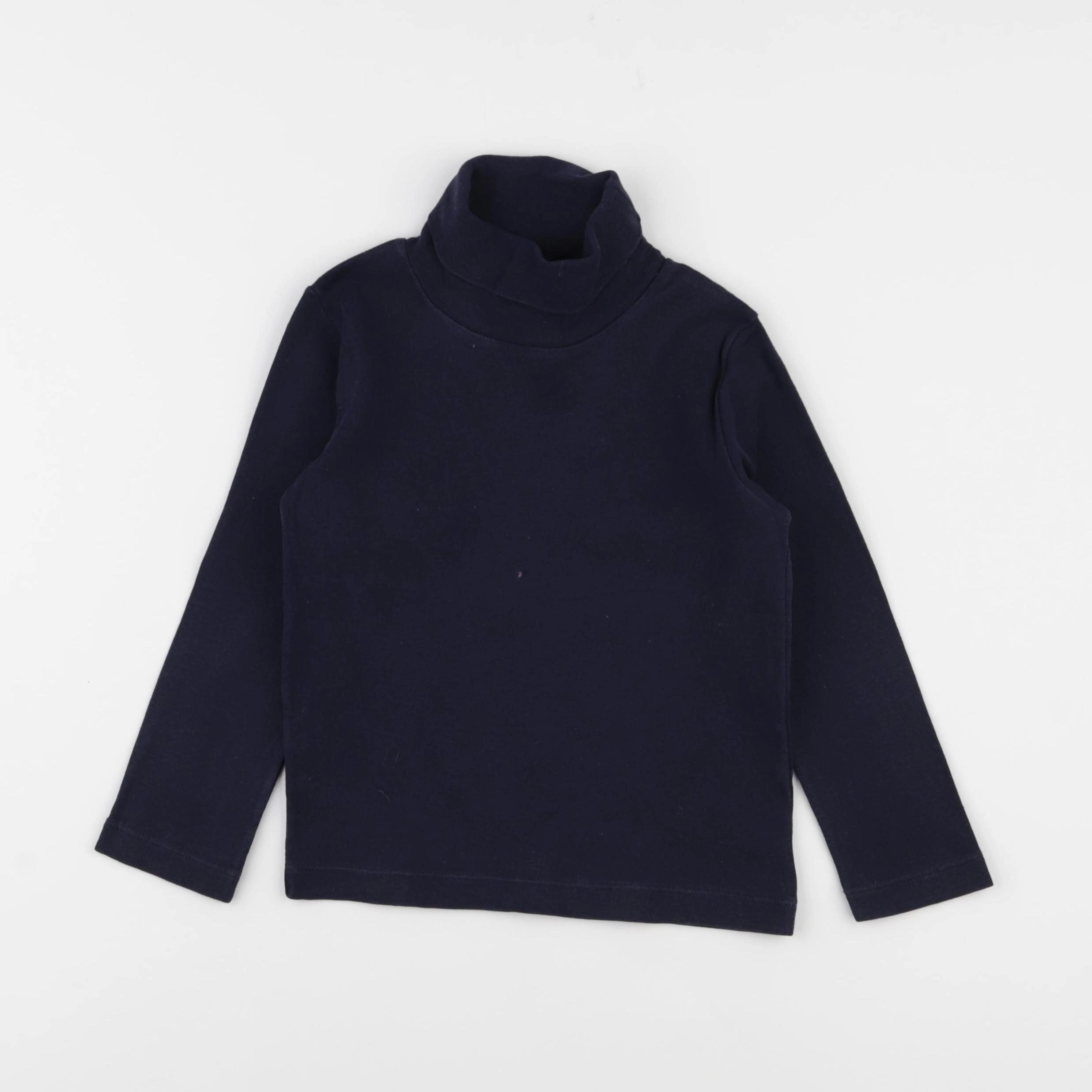 Petit Bateau - sous-pull bleu - 4 ans