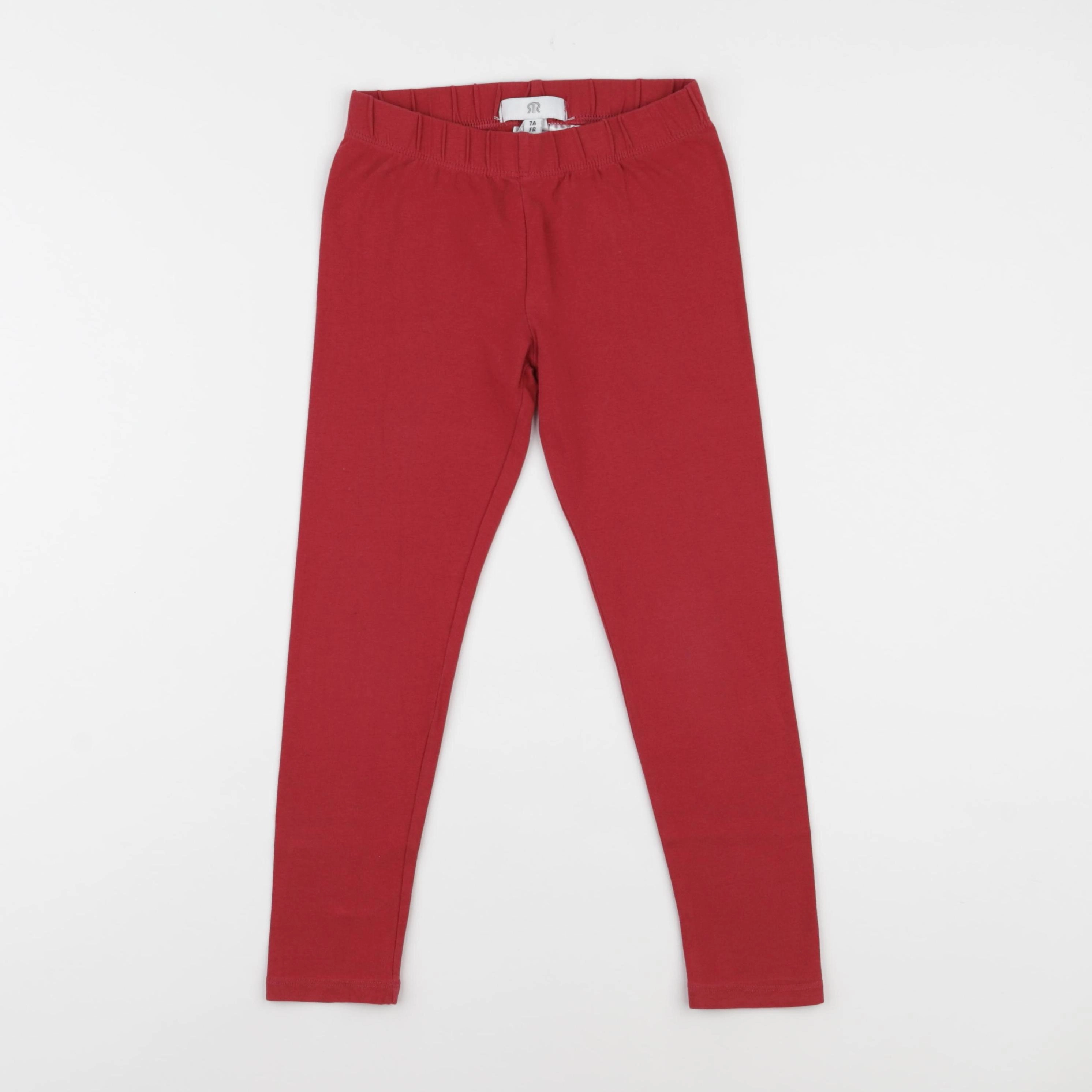La Redoute - legging rouge - 7 ans