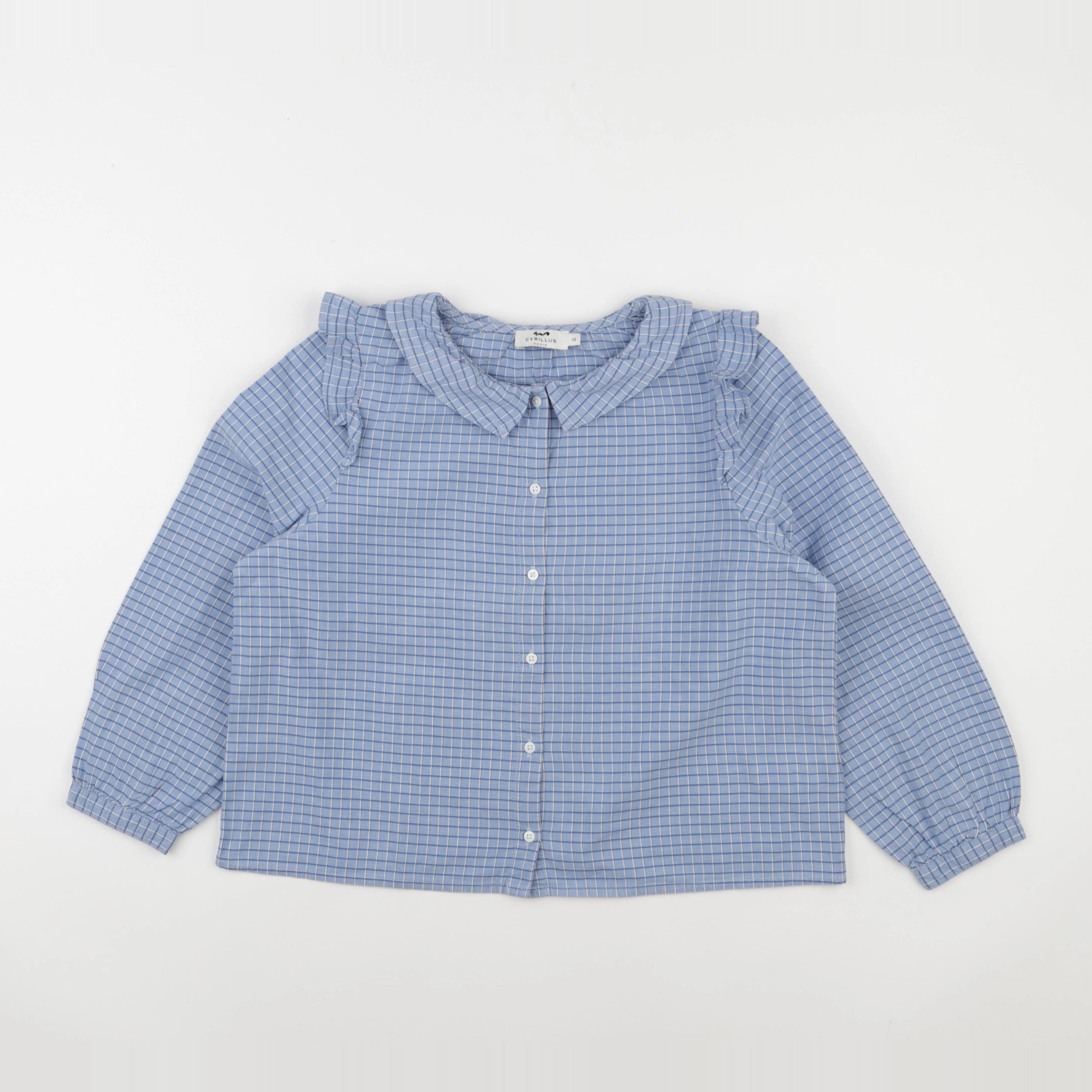 Cyrillus - blouse bleu - 10 ans