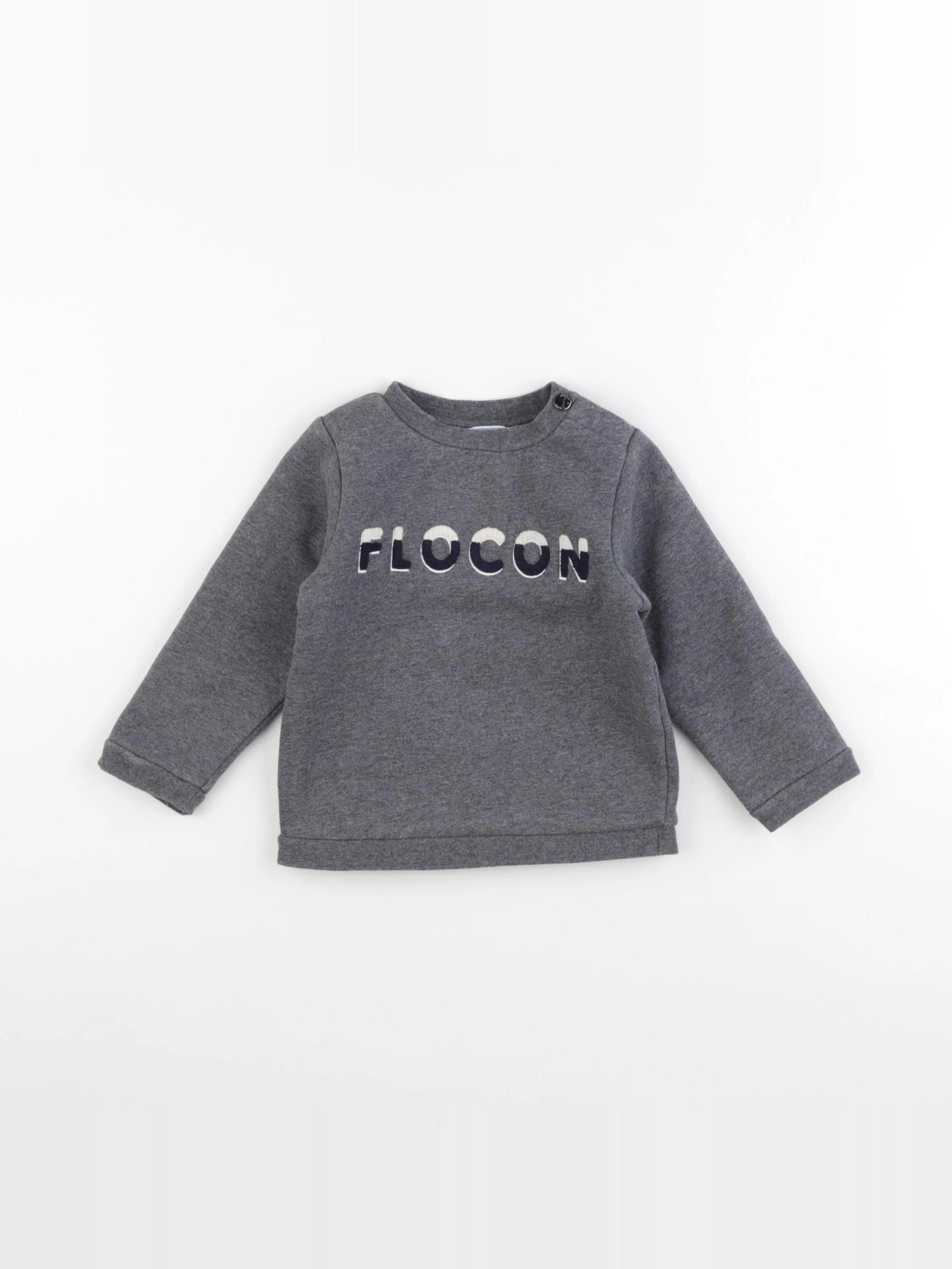 Jacadi - sweat gris - 24 mois