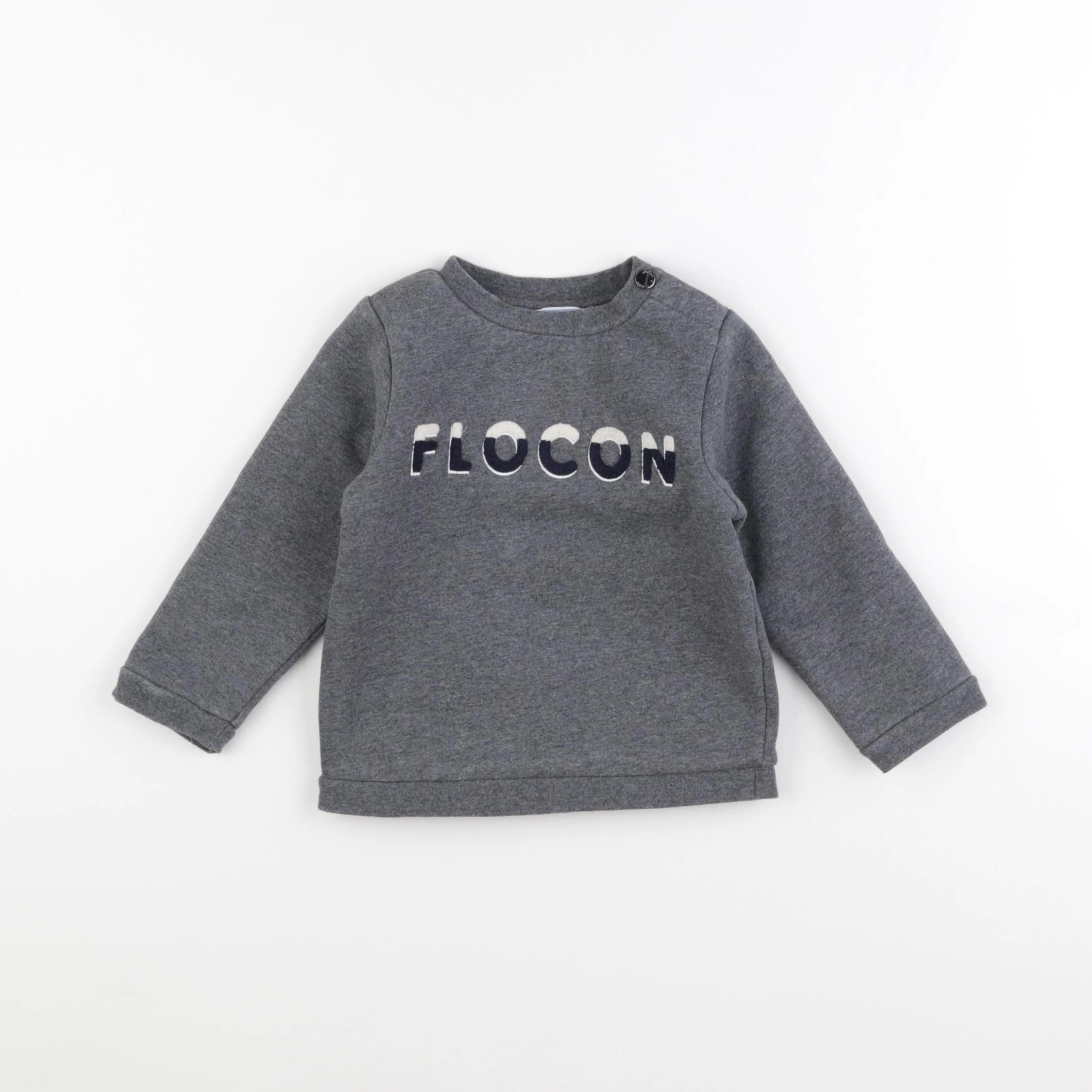 Jacadi - sweat gris - 24 mois