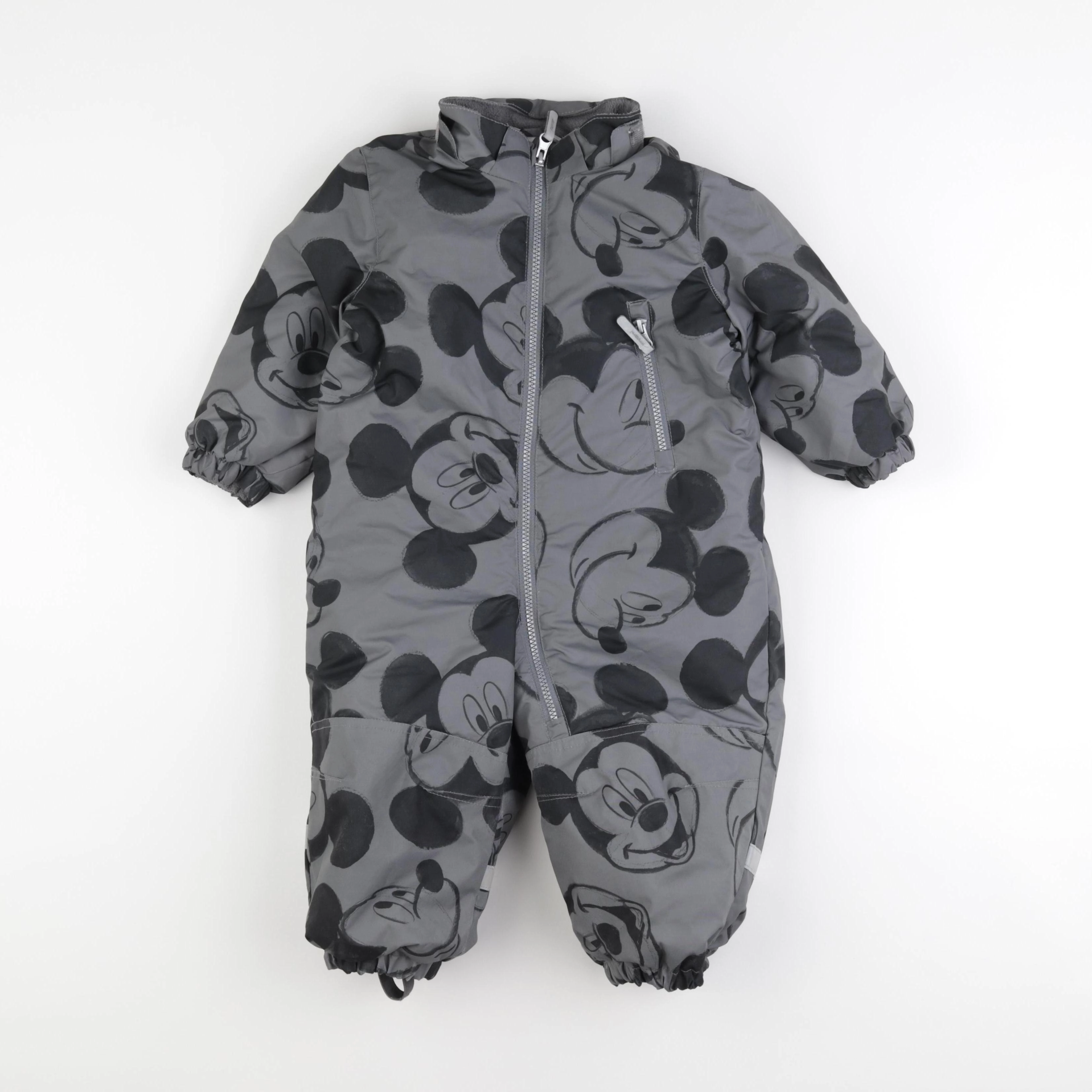 H&M - combinaison de ski multicolore - 12/18 mois