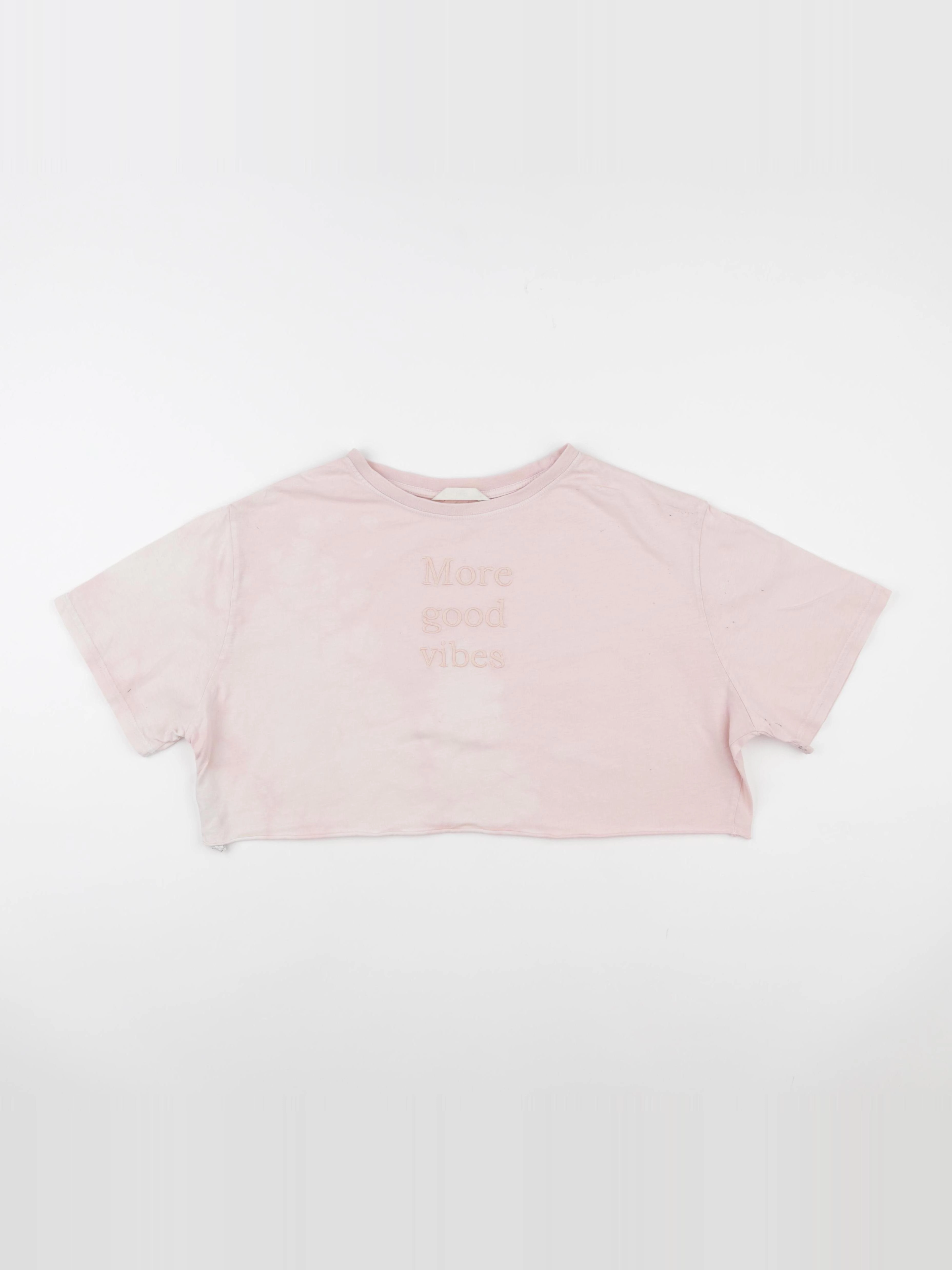 Mango - tee-shirt rose - 8 ans