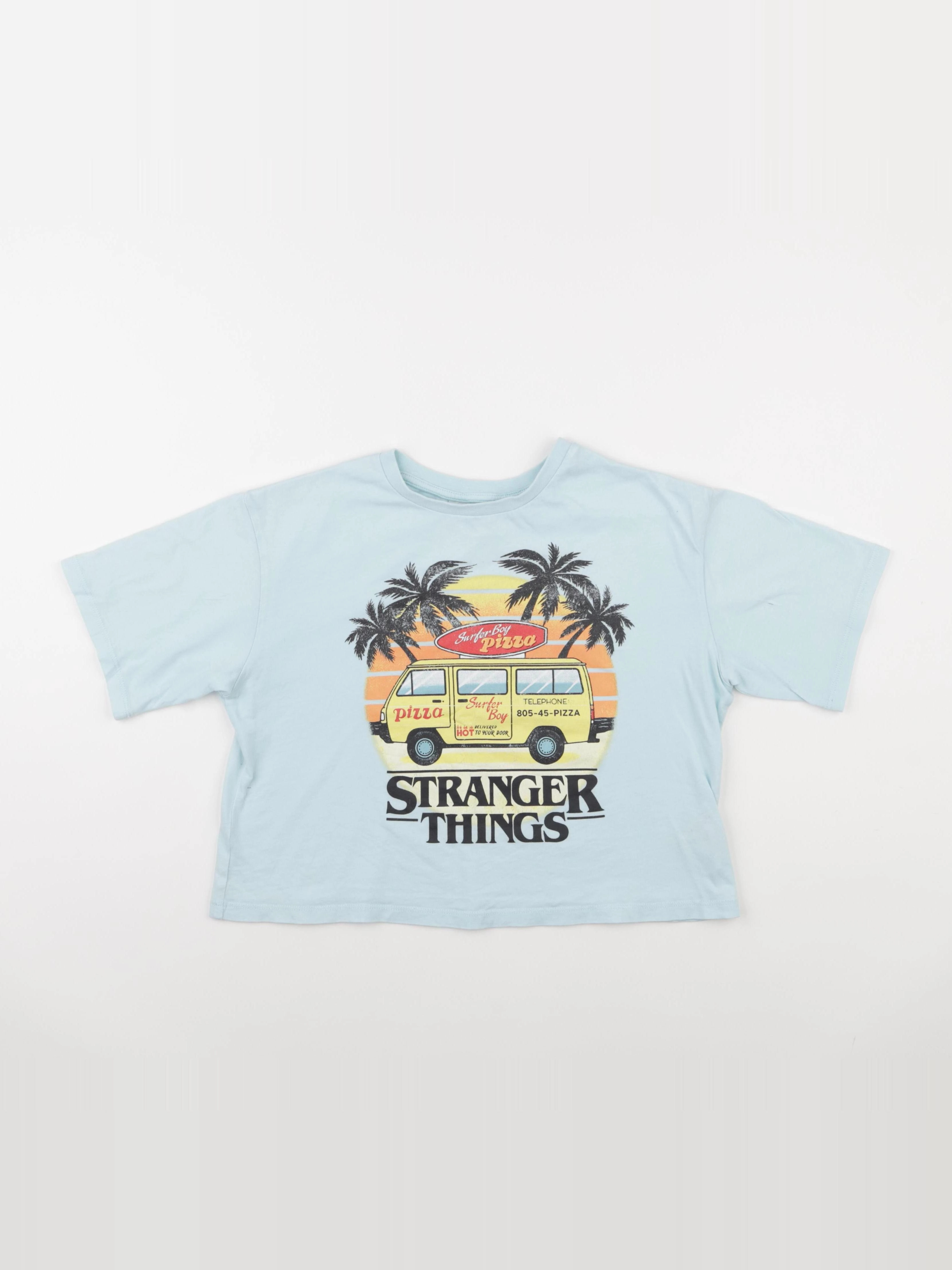H&M - tee-shirt bleu - 10/12 ans