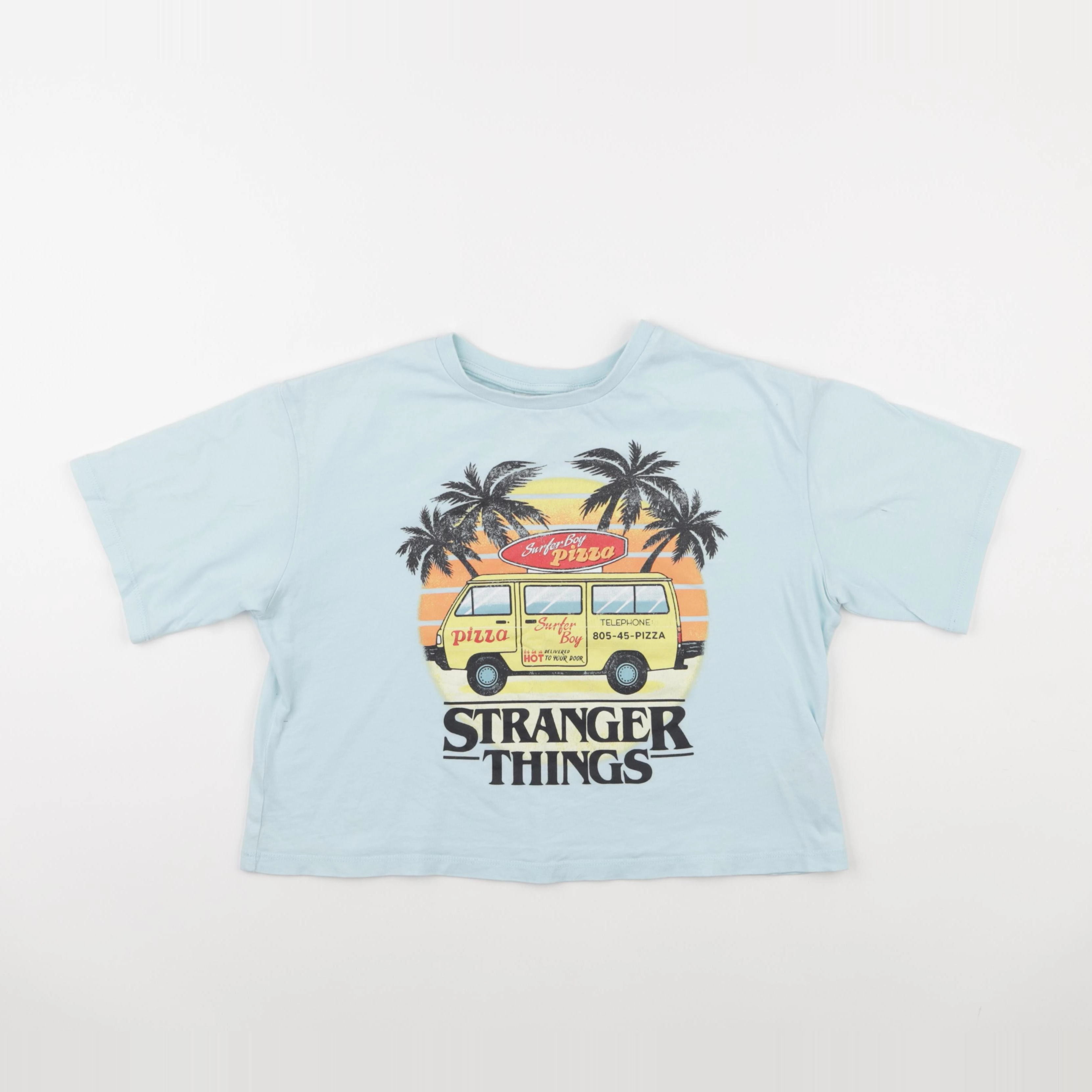 H&M - tee-shirt bleu - 10/12 ans