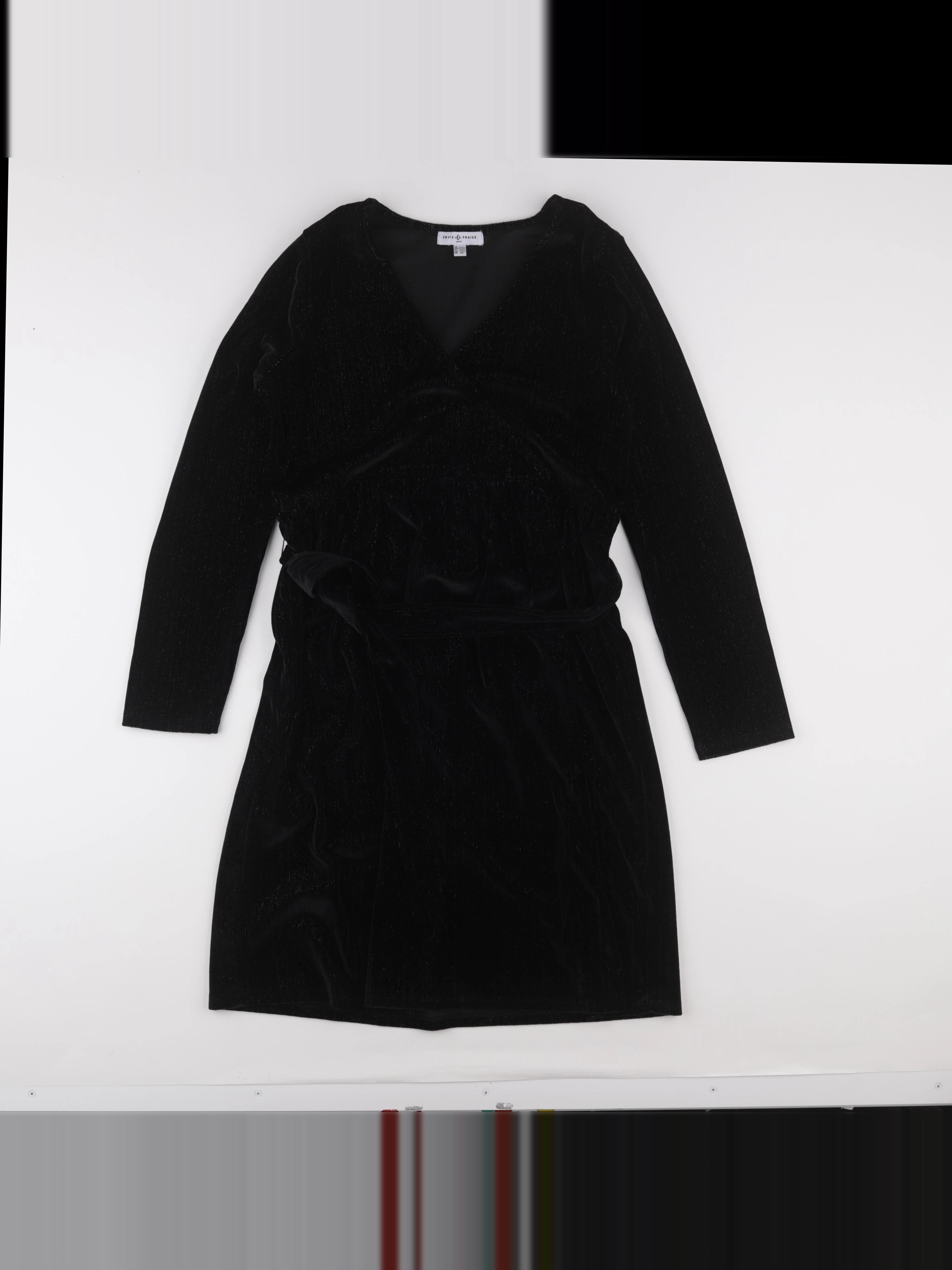 Envie de fraise - robe grossesse, allaitement noir - 38 à 40