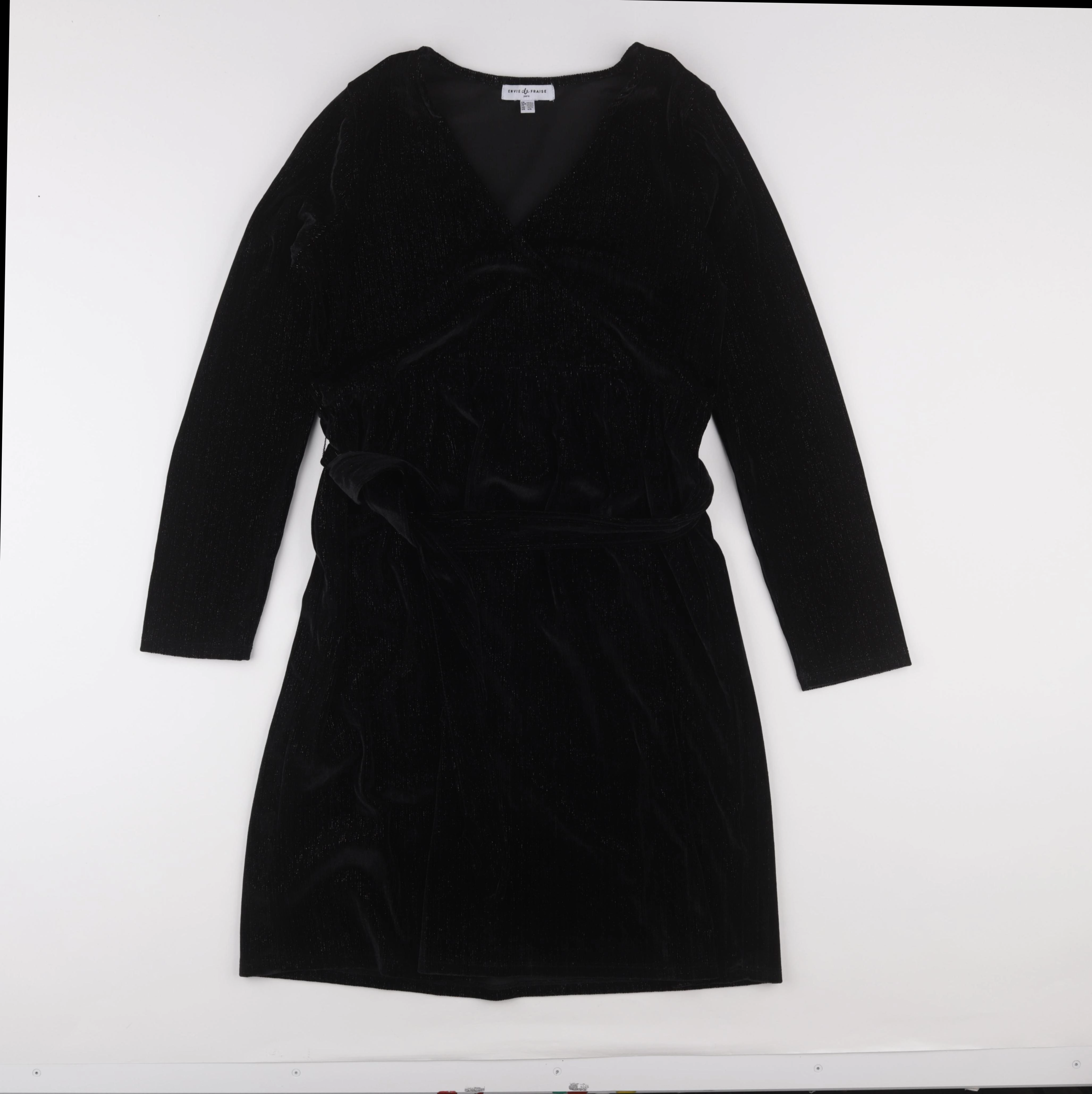 Envie de fraise - robe grossesse, allaitement noir - 38 à 40