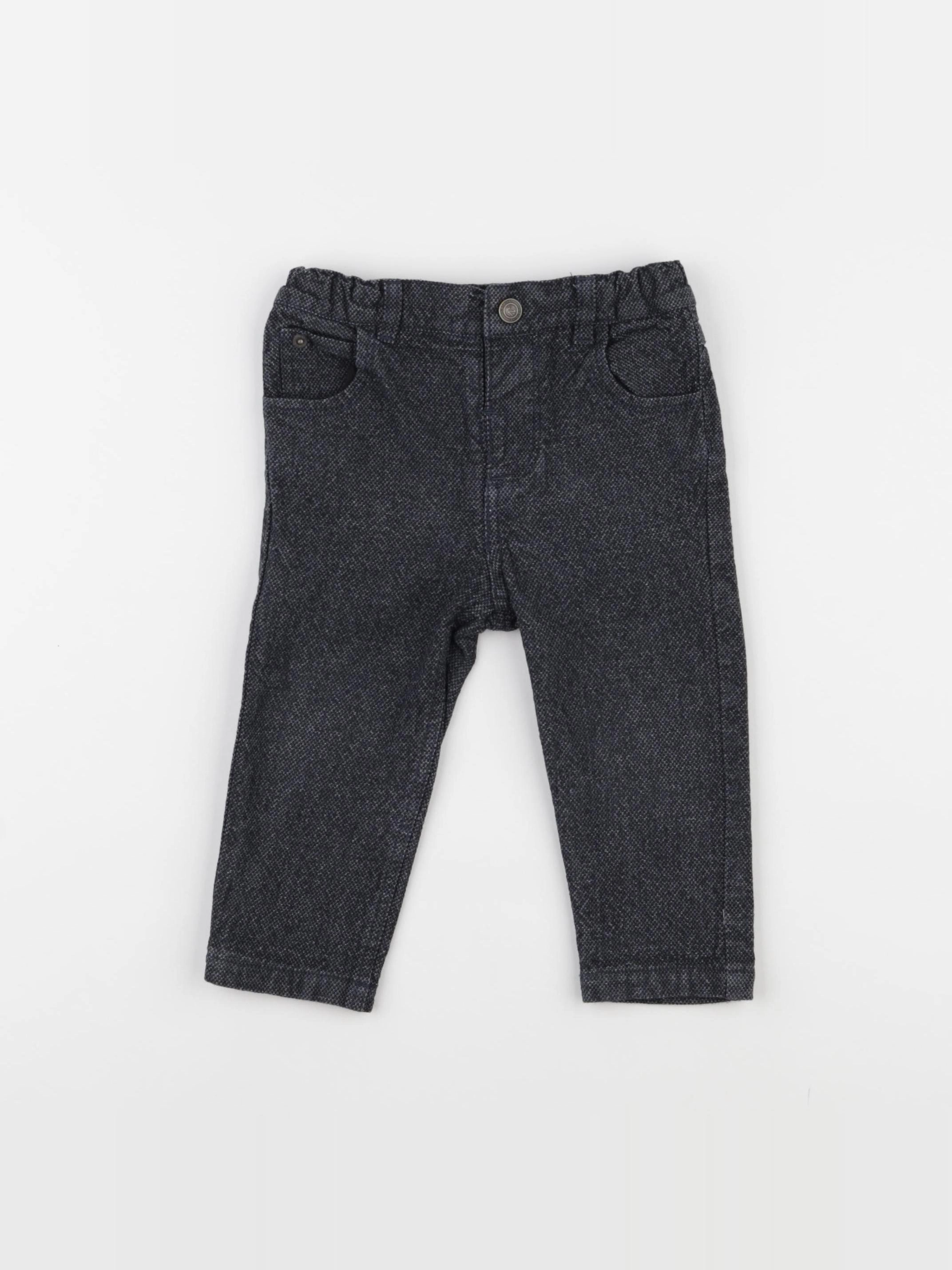 Natalys - pantalon bleu - 18 mois