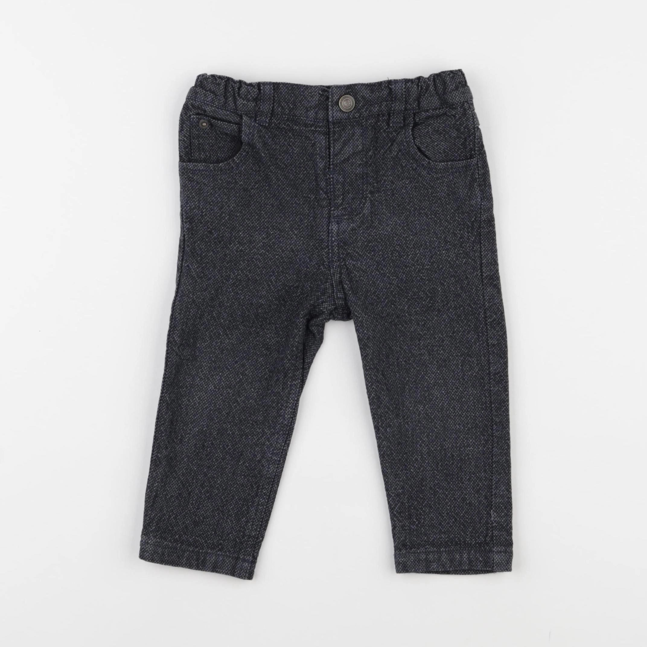 Natalys - pantalon bleu - 18 mois