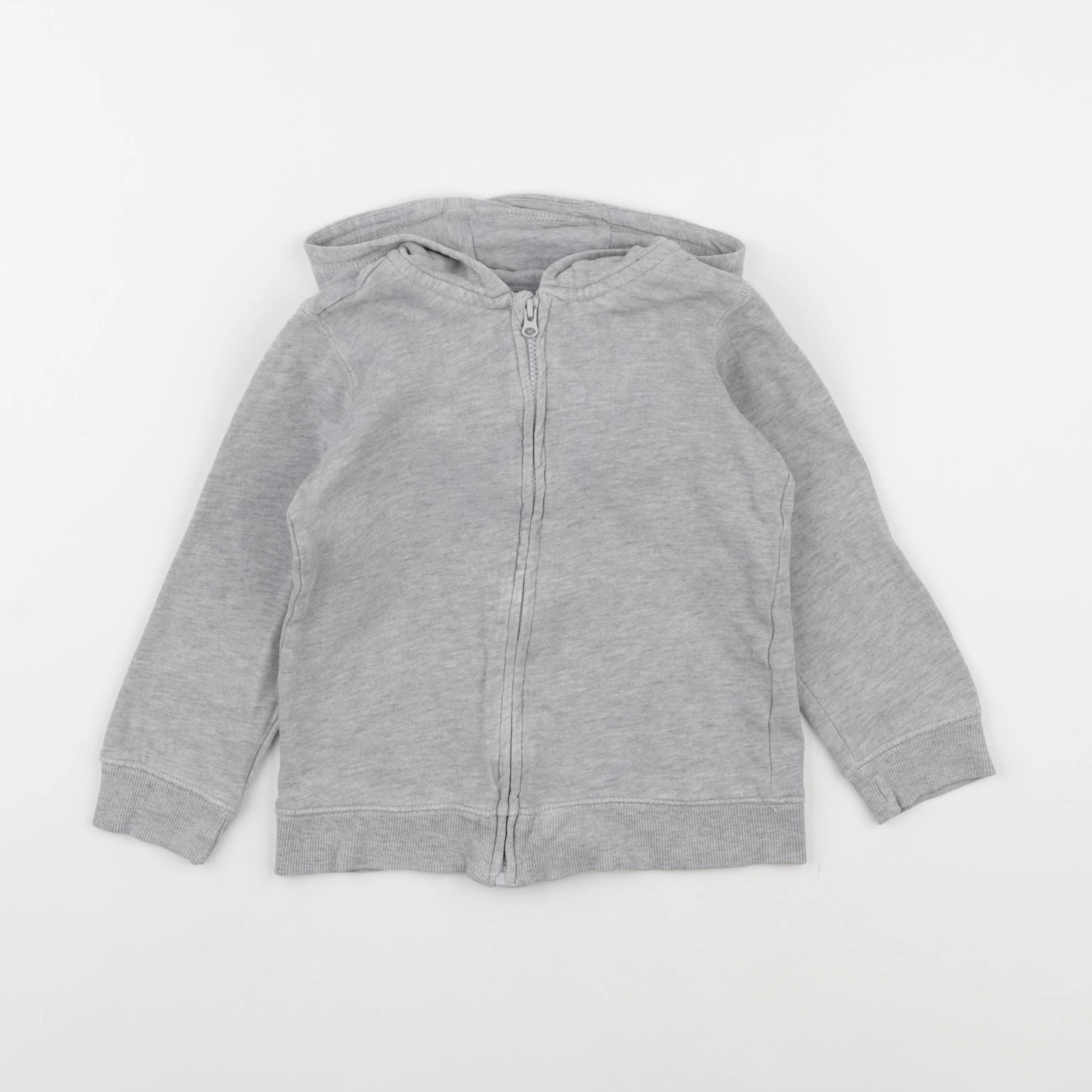 H&M - sweat gris - 18/24 mois