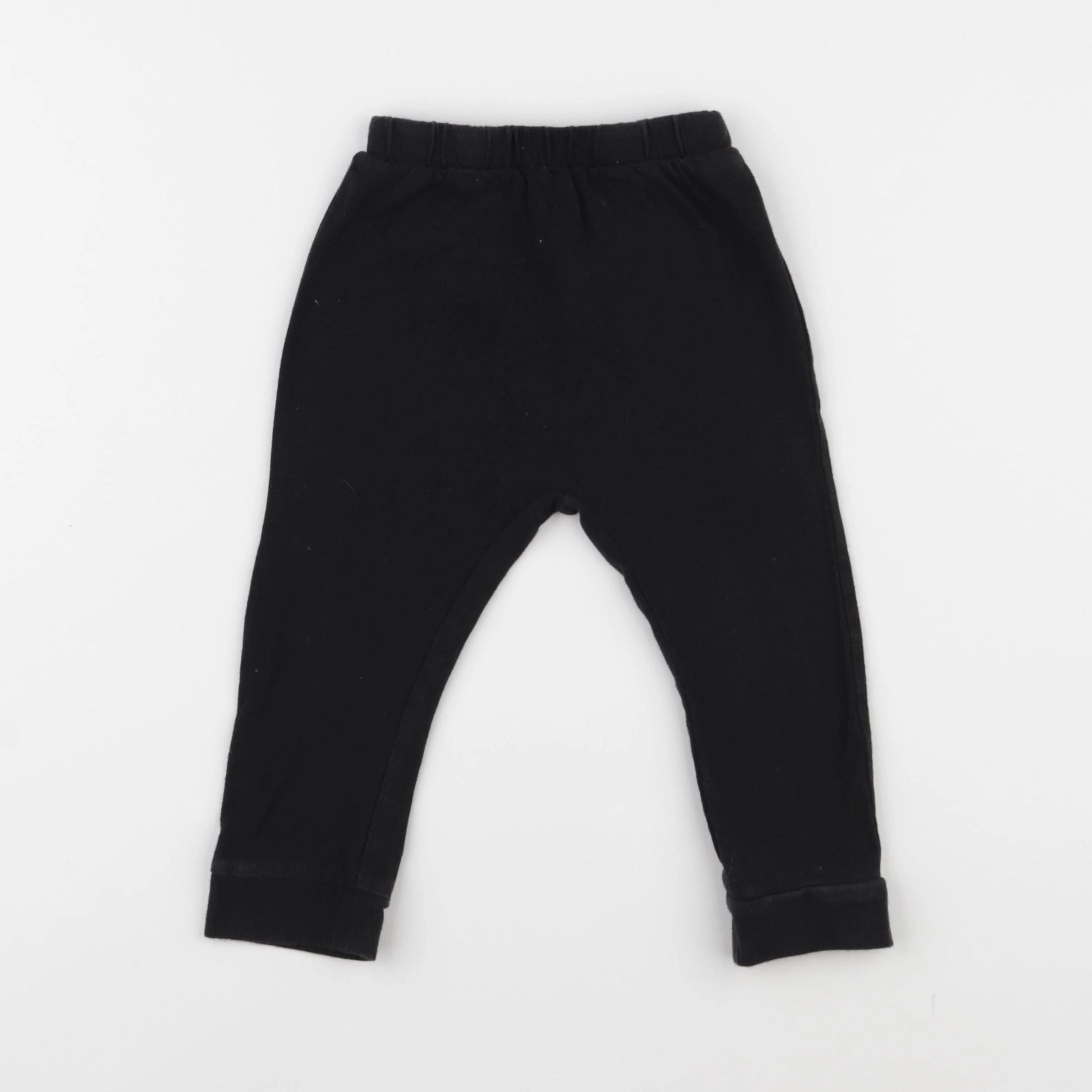H&M - legging noir - 12/18 mois