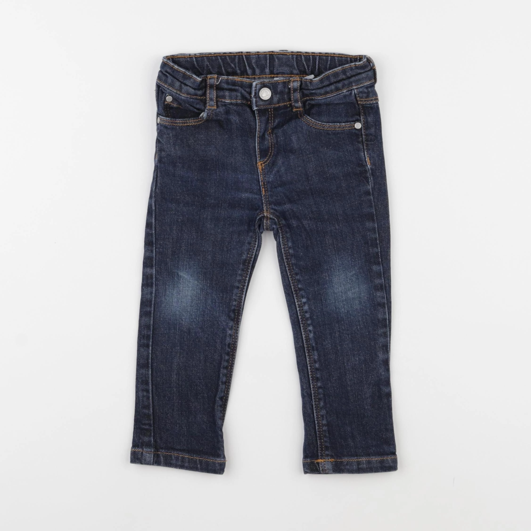Petit Bateau - jean bleu - 18 mois