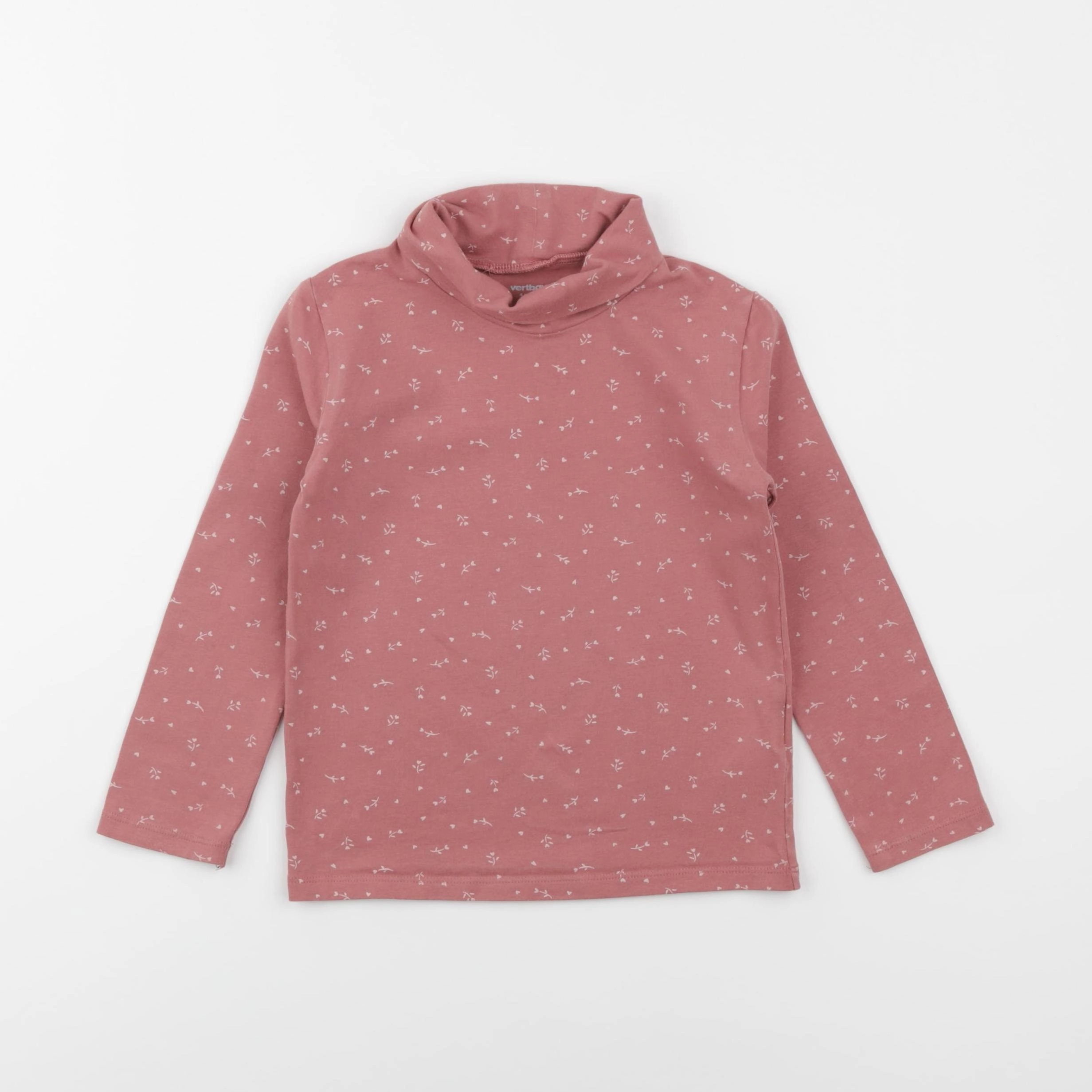 Vertbaudet - sous-pull rose - 4 ans