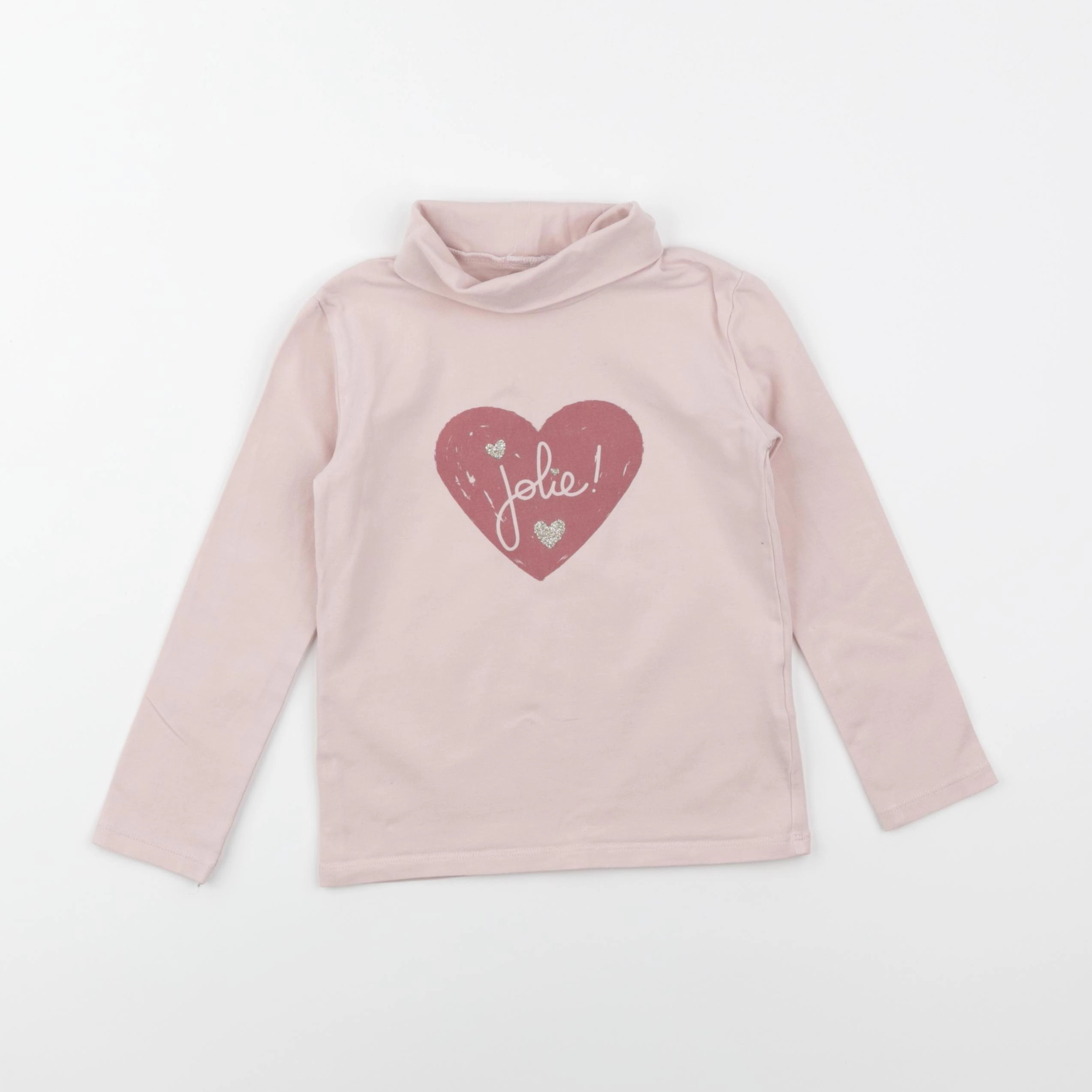 Vertbaudet - sous-pull rose - 4 ans