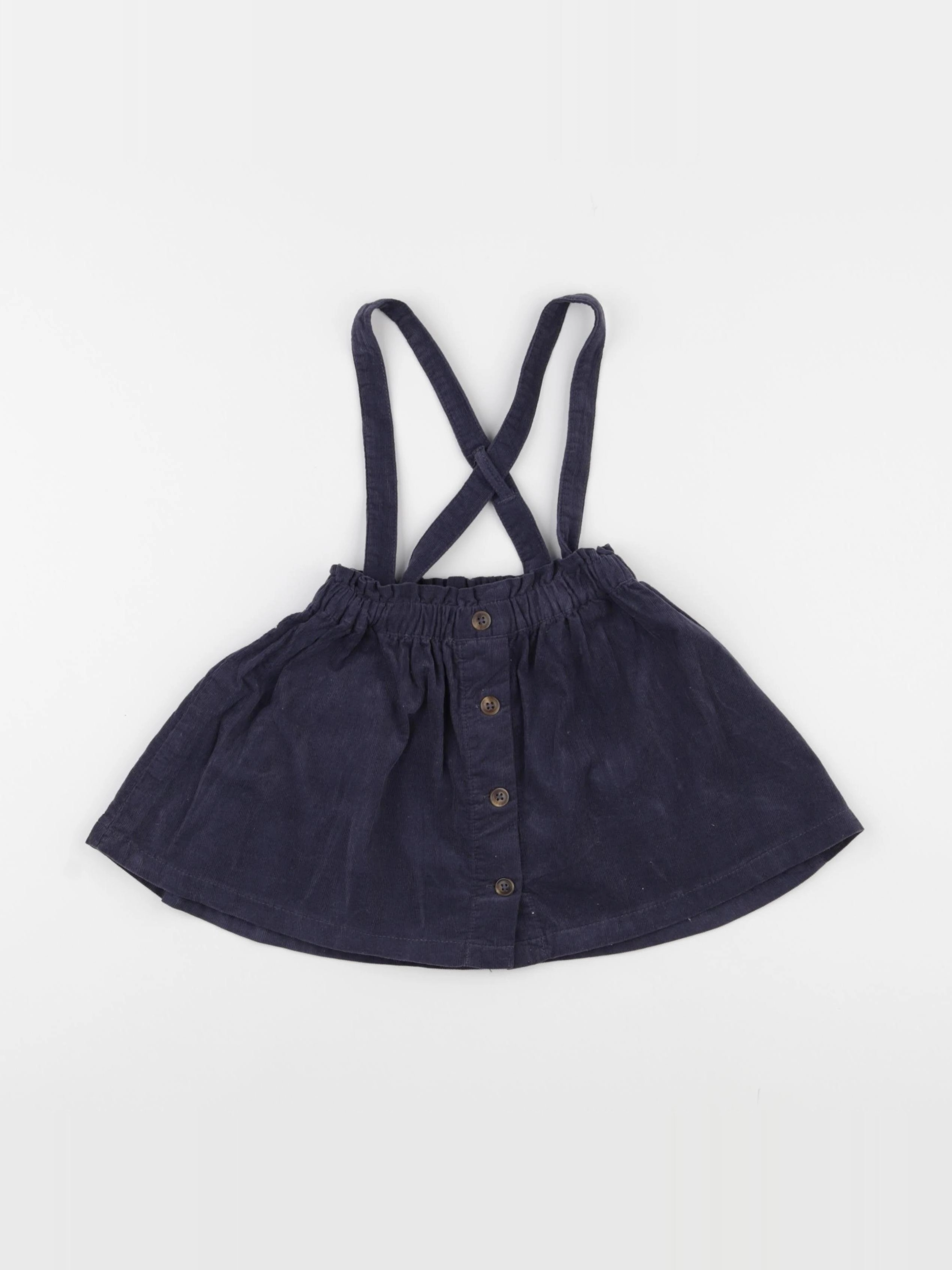 Vertbaudet - jupe bleu - 2 ans