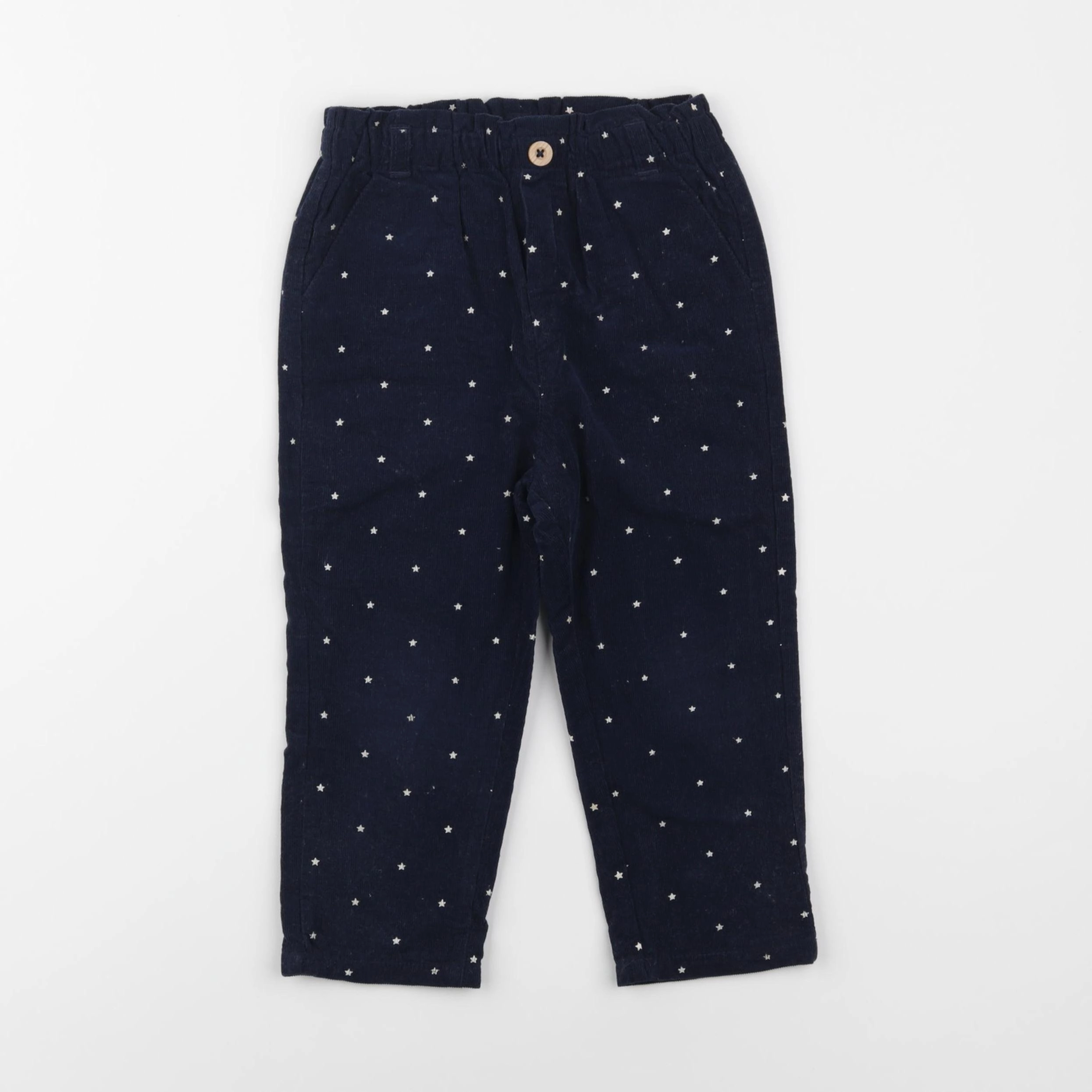 Vertbaudet - pantalon bleu - 36 mois