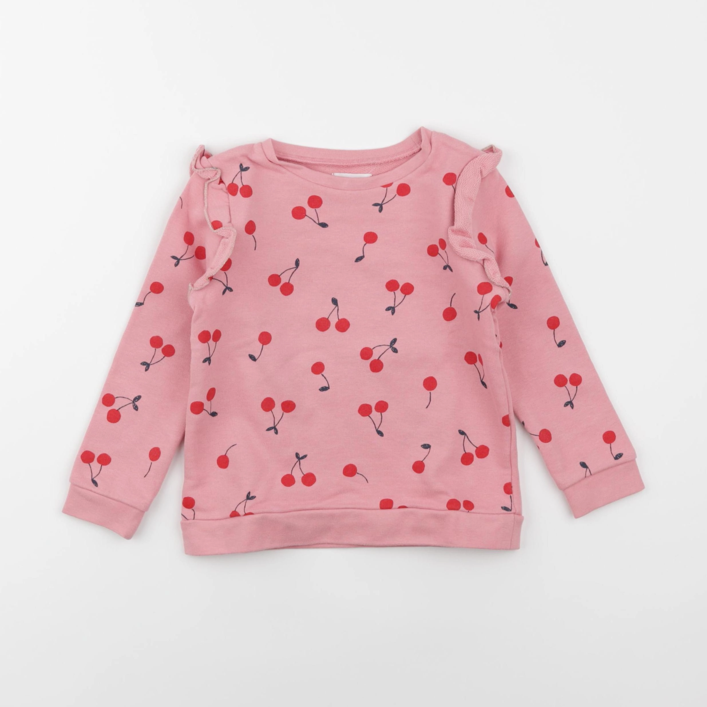 Vertbaudet - sweat rose - 3 ans