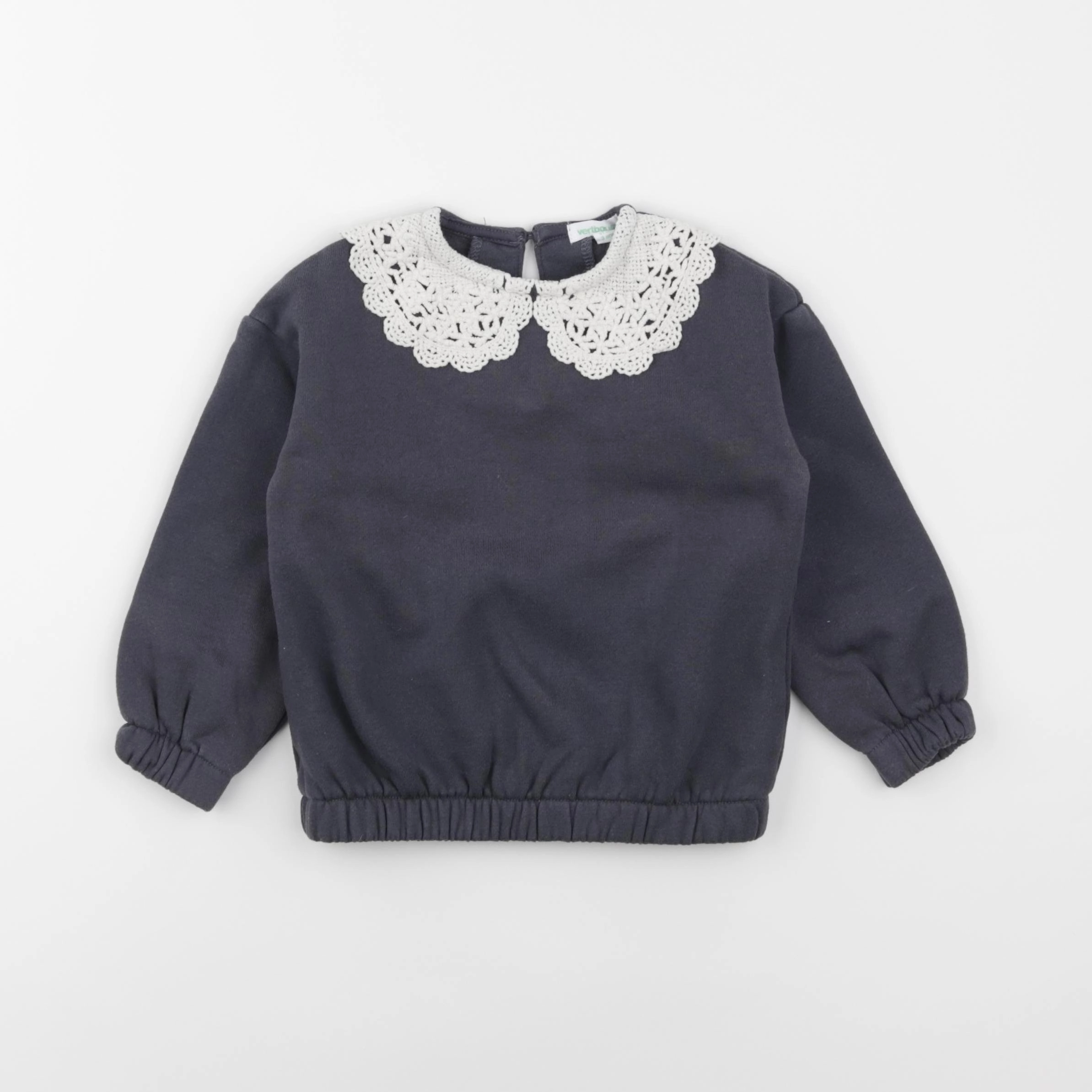 Vertbaudet - sweat gris - 3 ans