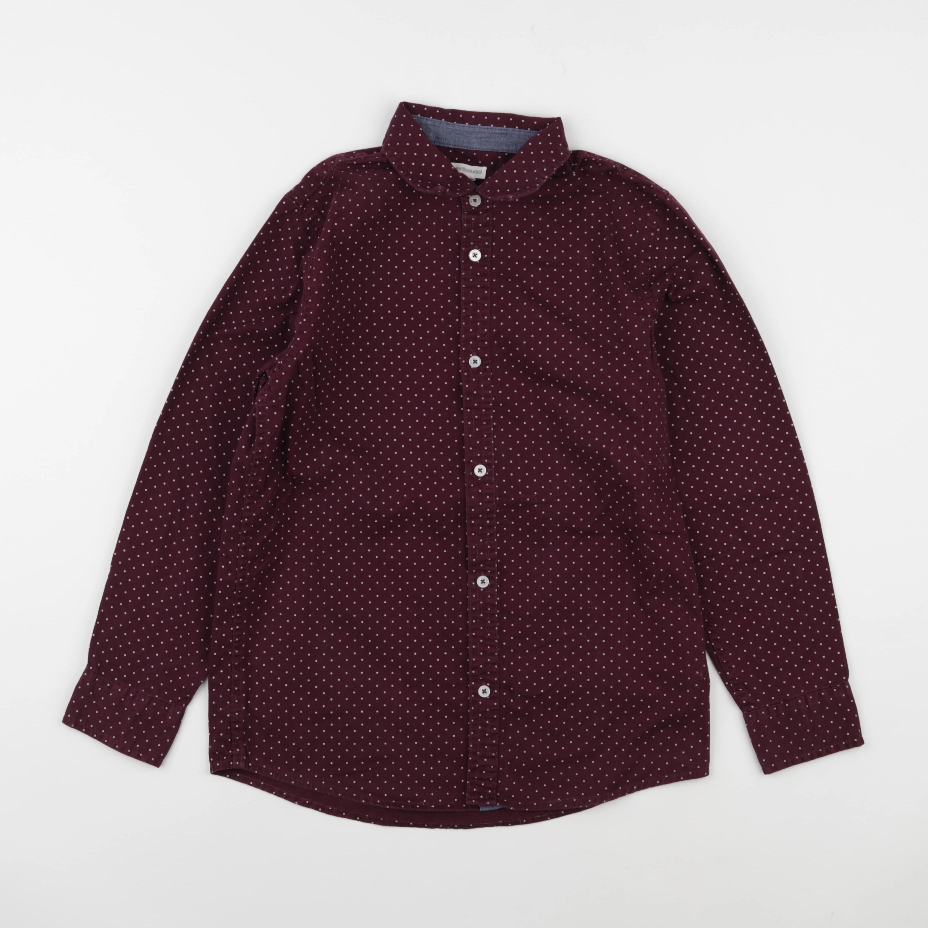 Vertbaudet - chemise rouge - 12 ans