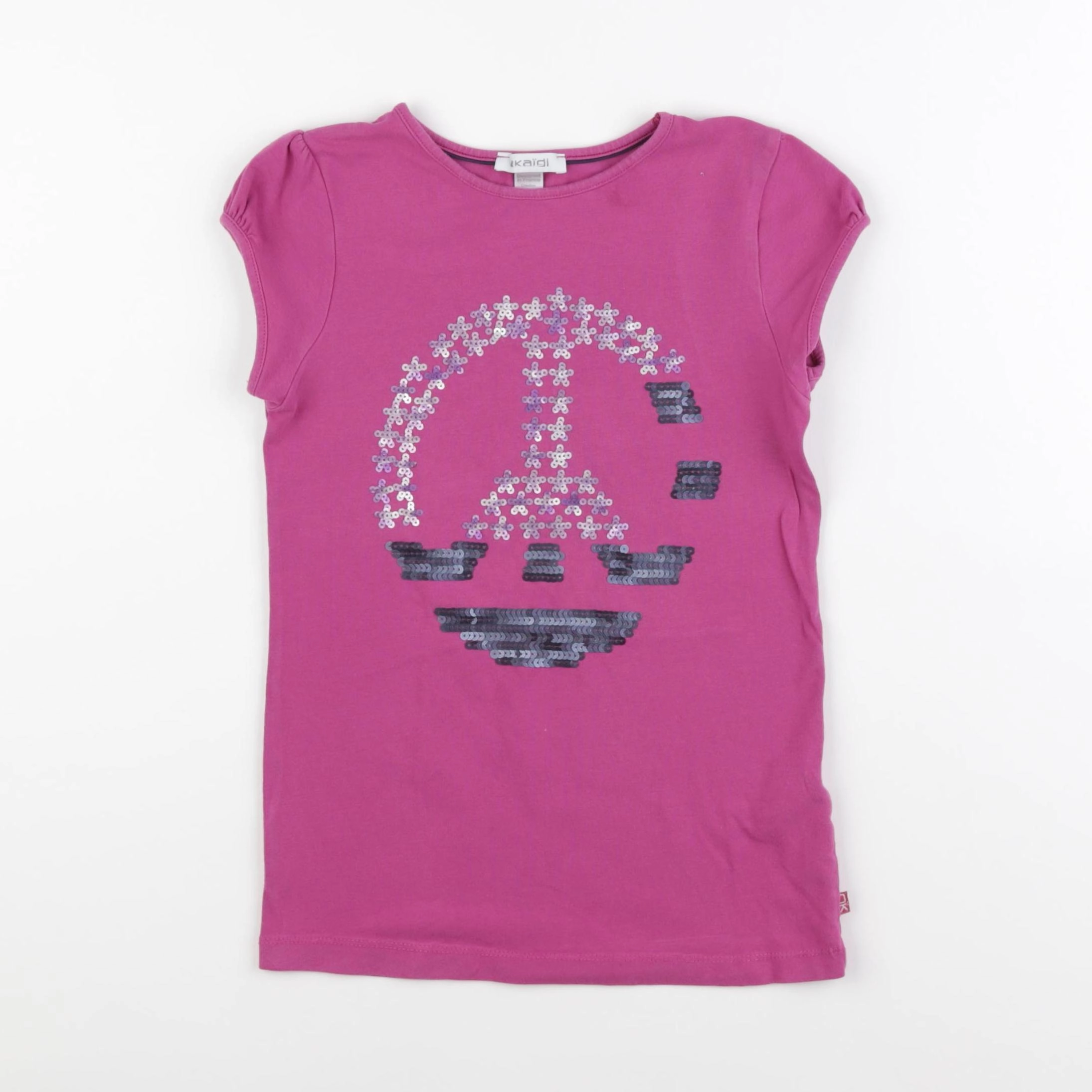 Okaidi - tee-shirt violet - 10 ans