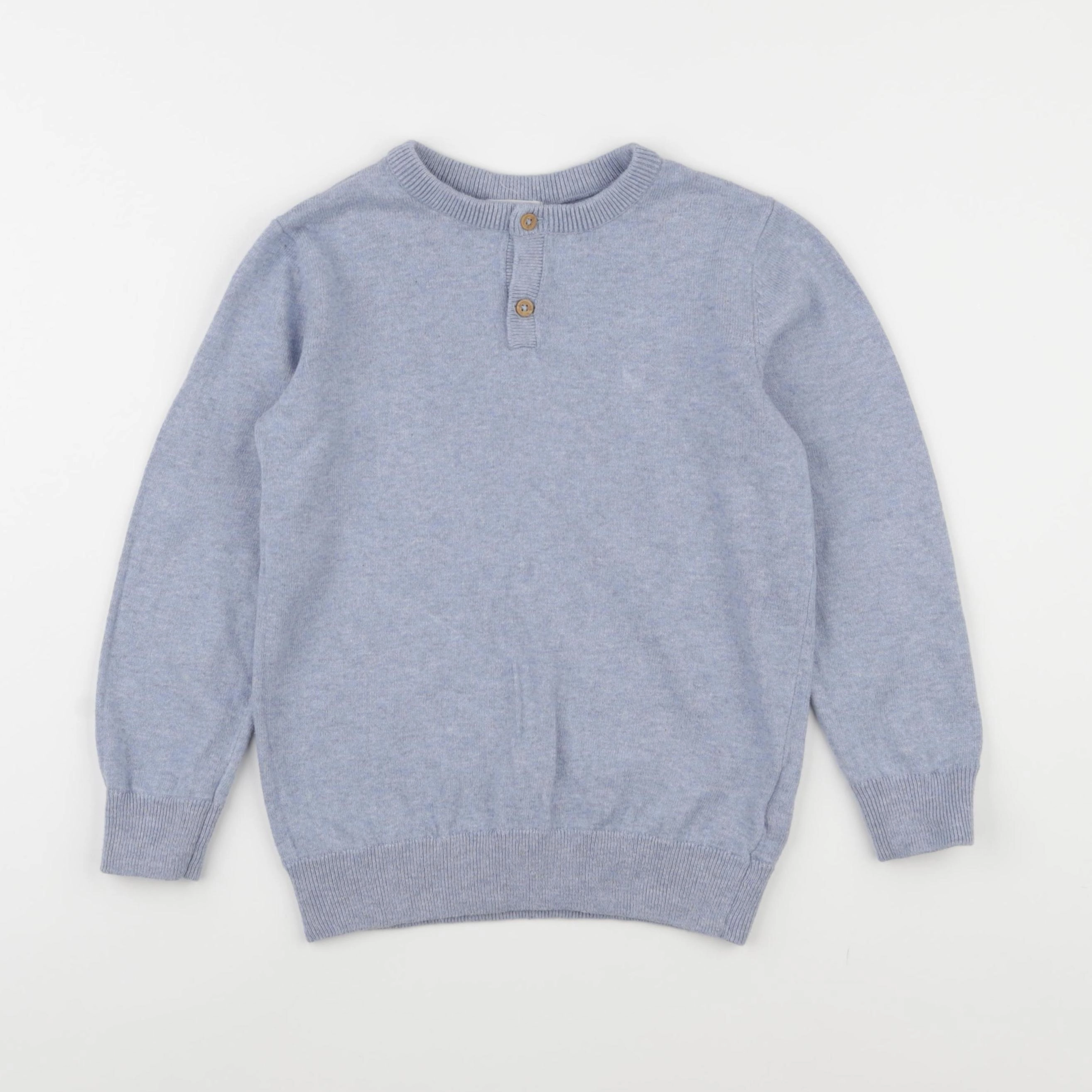 Vertbaudet - pull bleu - 8 ans