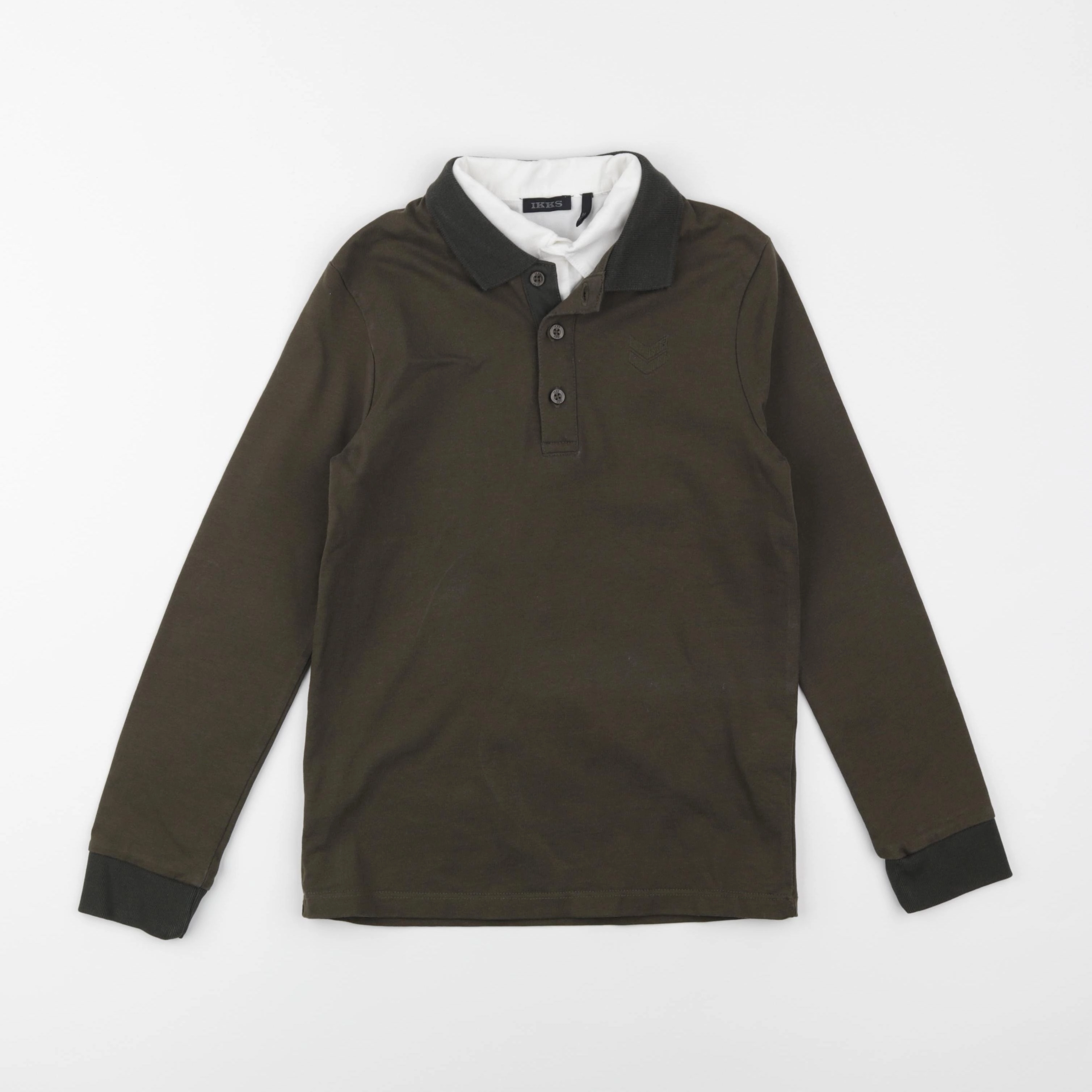 IKKS - polo marron - 8 ans