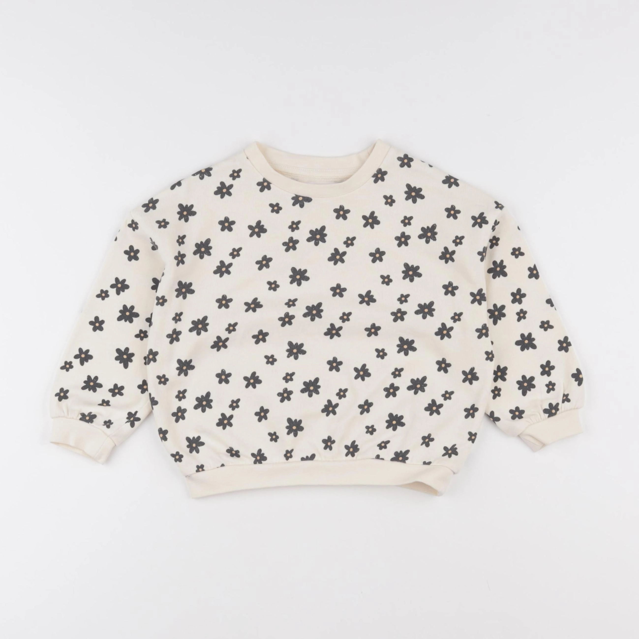 Vertbaudet - sweat beige - 3 ans