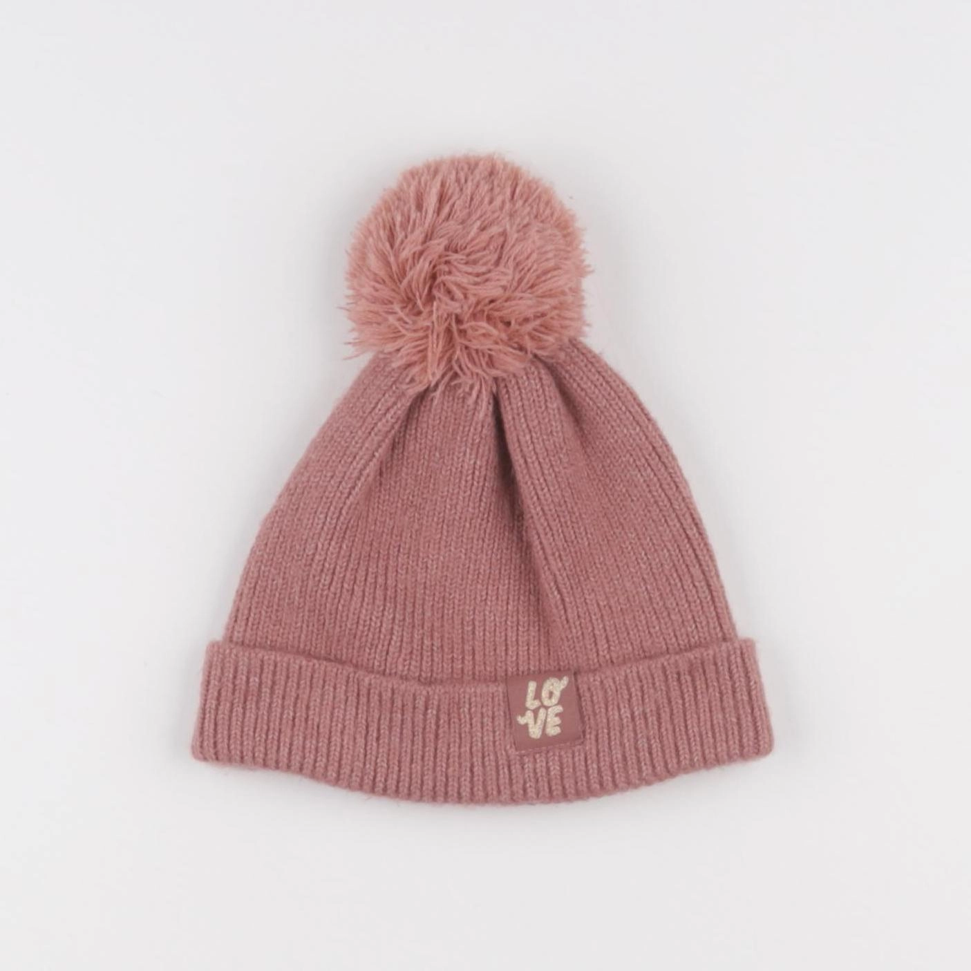 Vertbaudet - bonnet rose - 2/3 ans