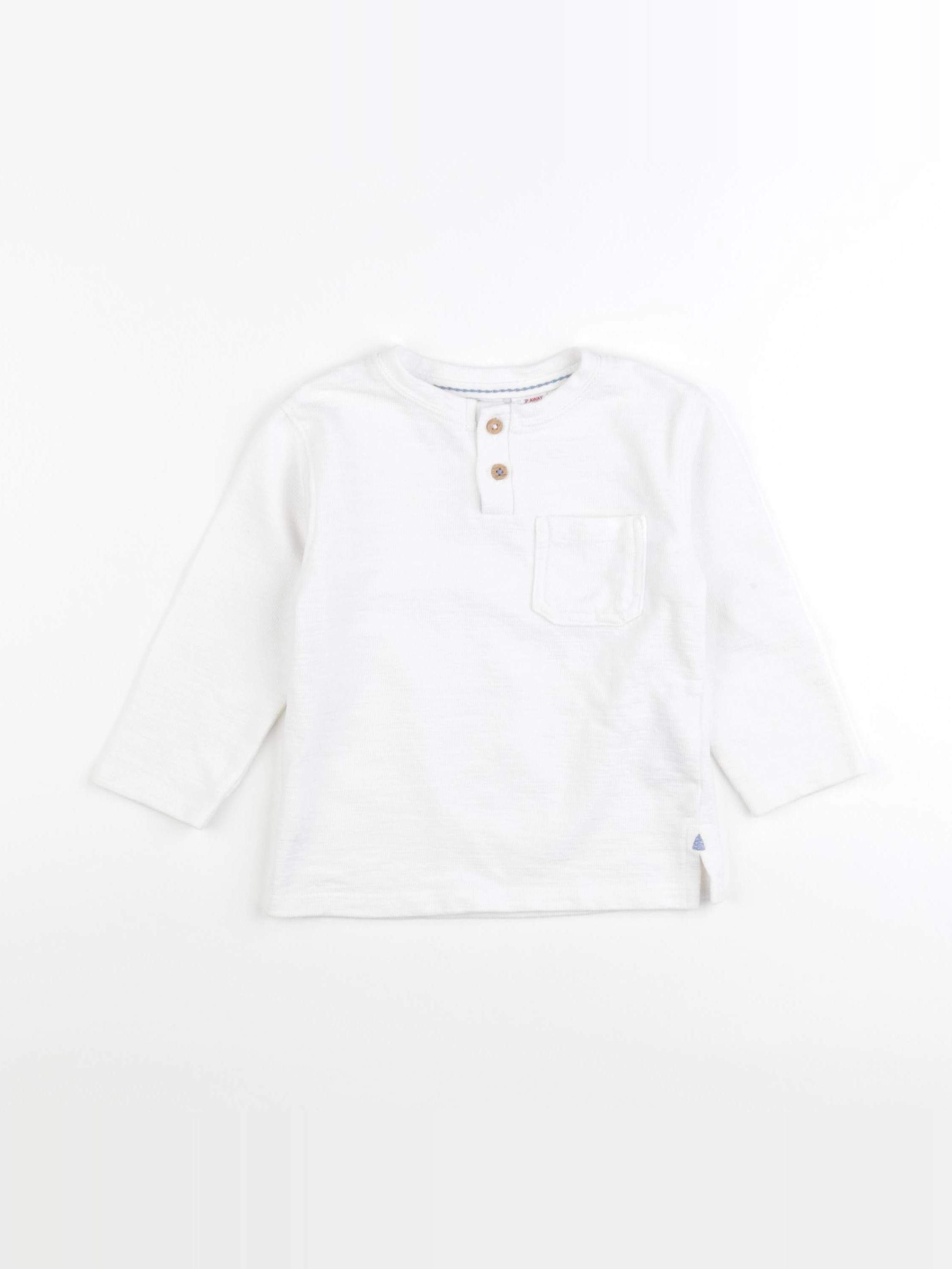 Zara - tee-shirt blanc - 12/18 mois