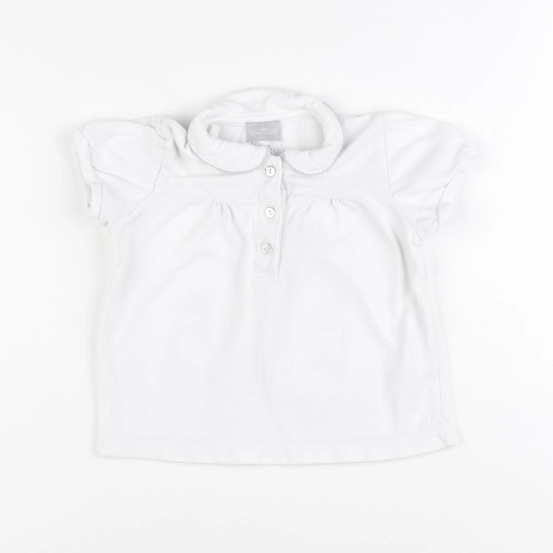 Cyrillus - tee-shirt blanc - 24 mois