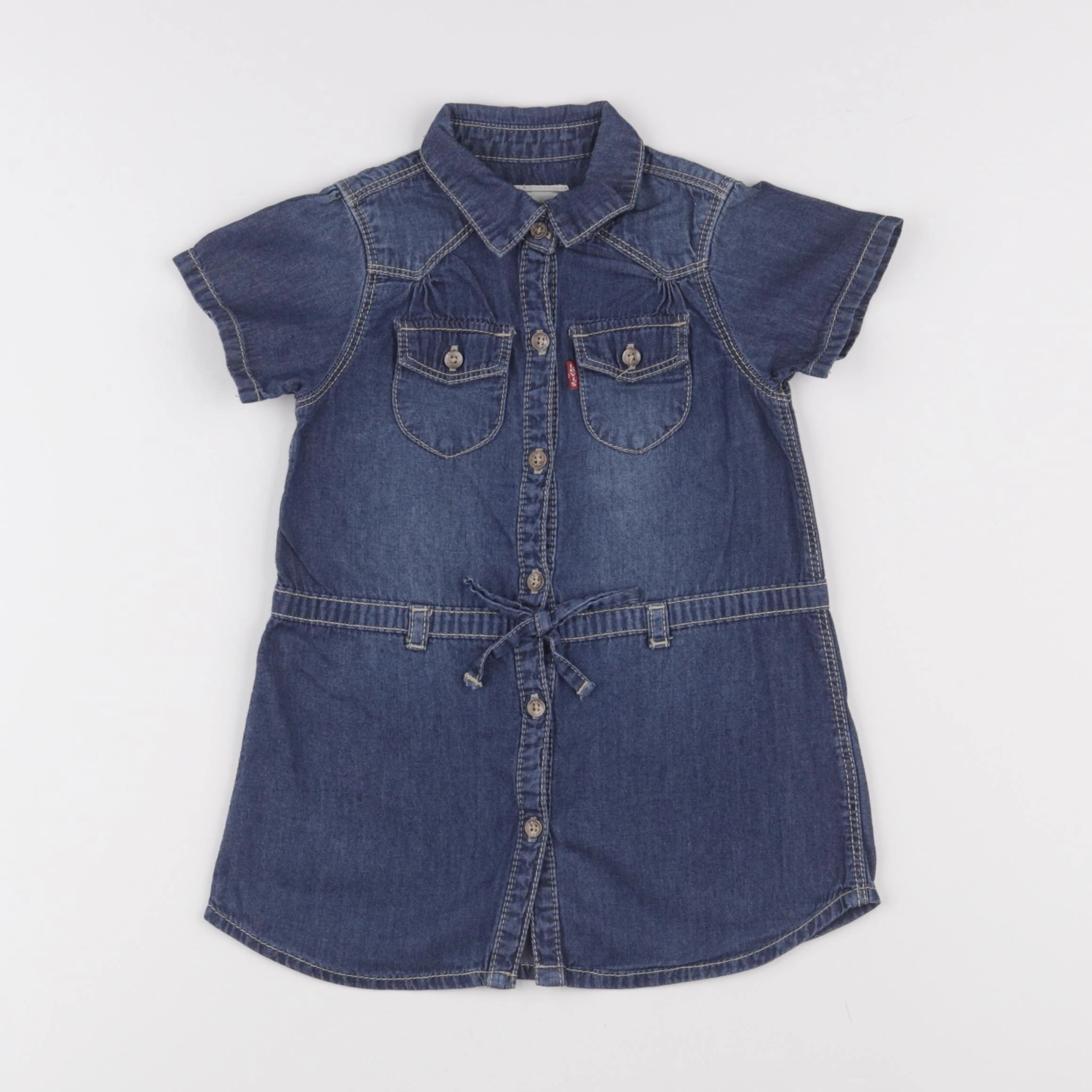 Levi's - robe bleu - 24 mois