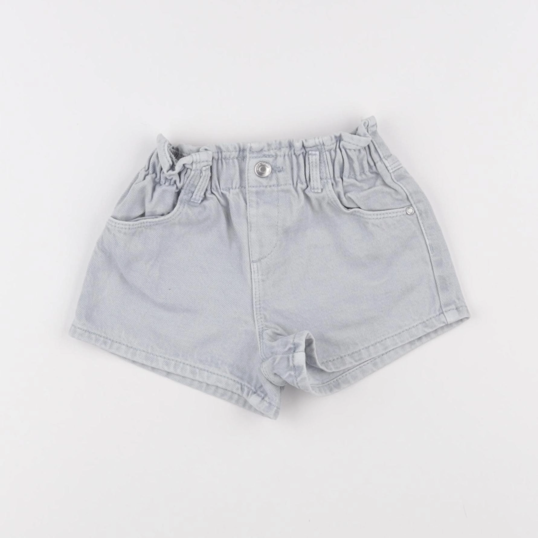 Zara - short bleu - 18/24 mois
