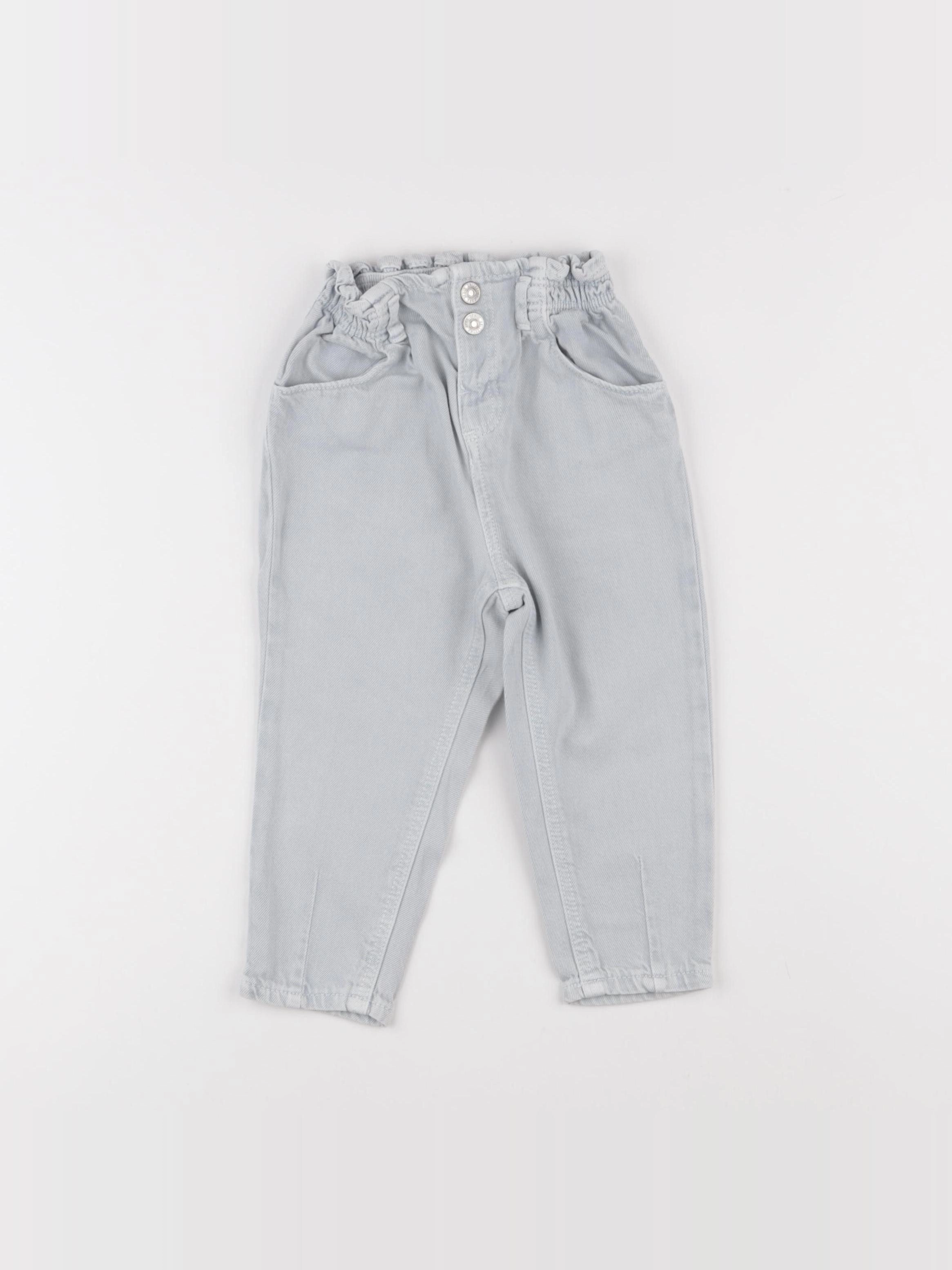 Zara - pantalon bleu - 18/24 mois