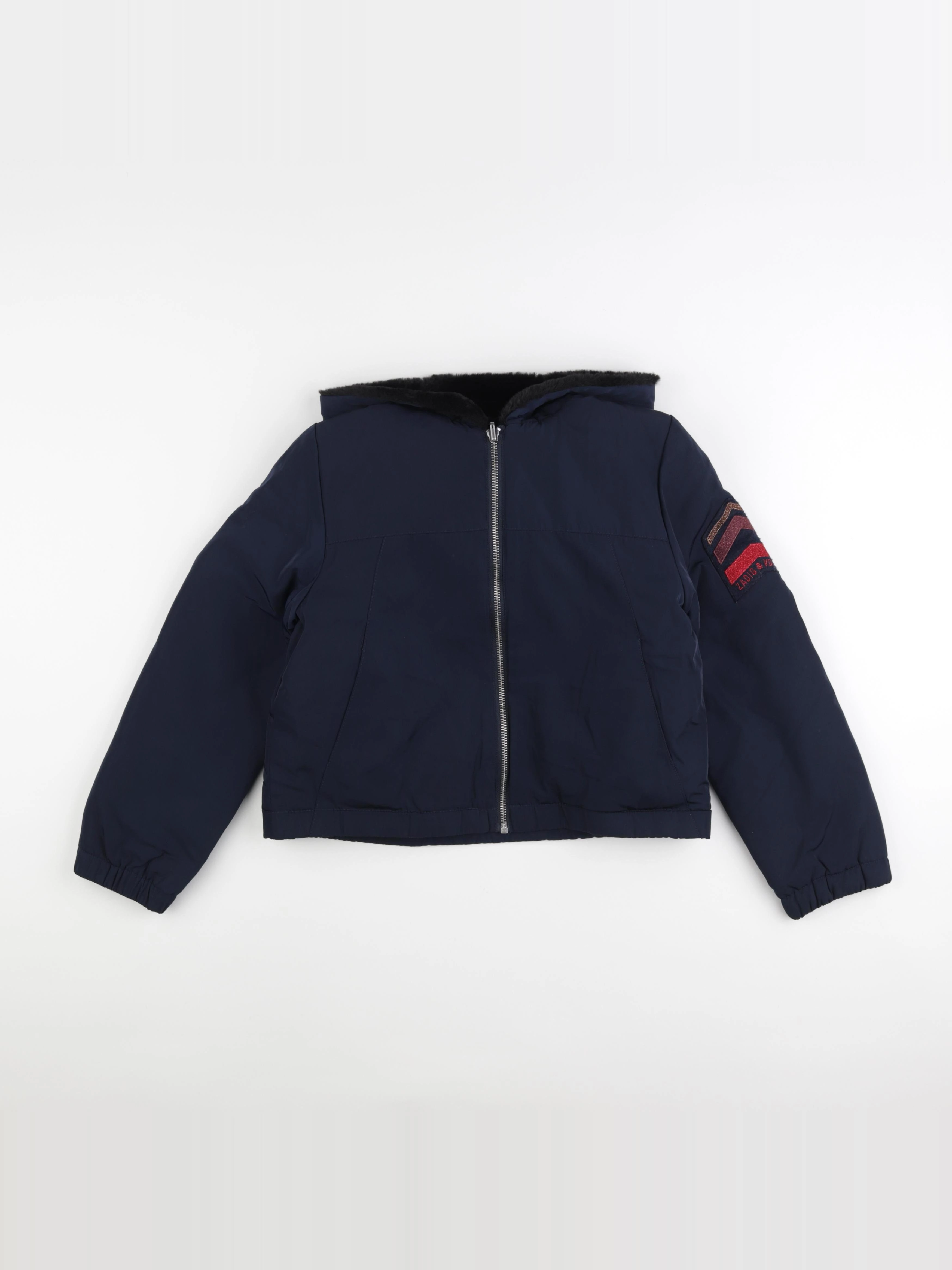 Zadig & Voltaire - veste réversible bleu - 12 ans
