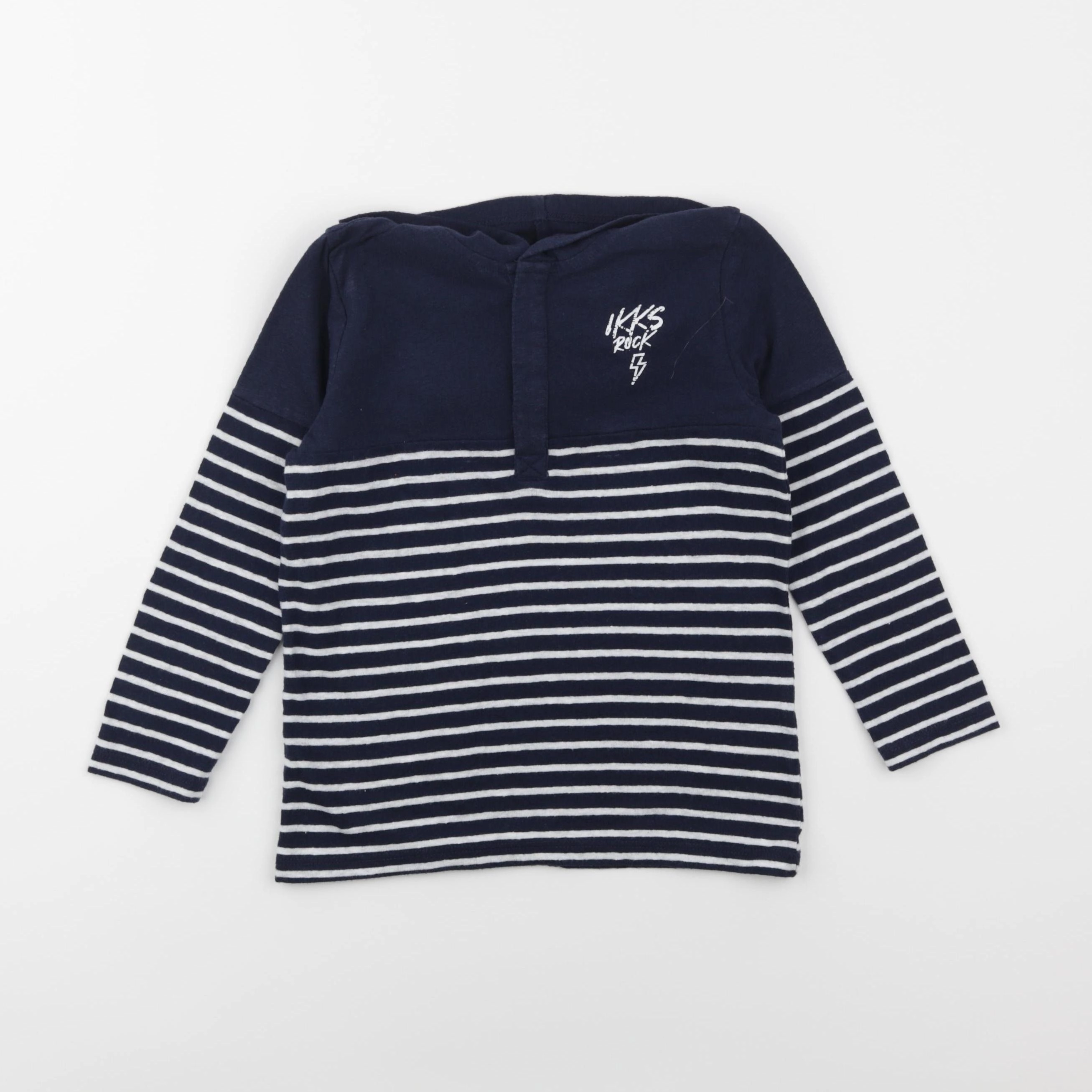IKKS - tee-shirt bleu - 3 ans