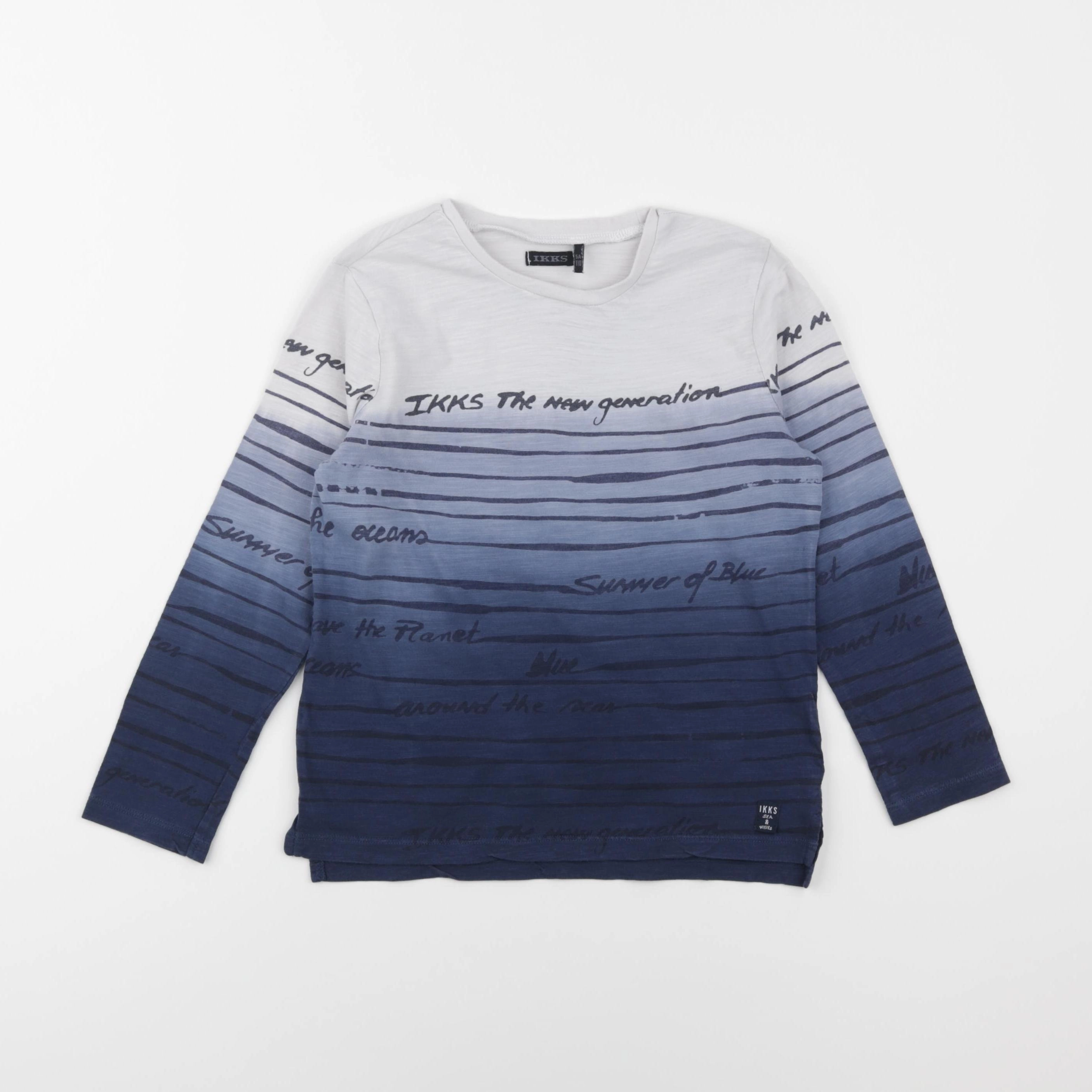 IKKS - tee-shirt bleu - 5 ans