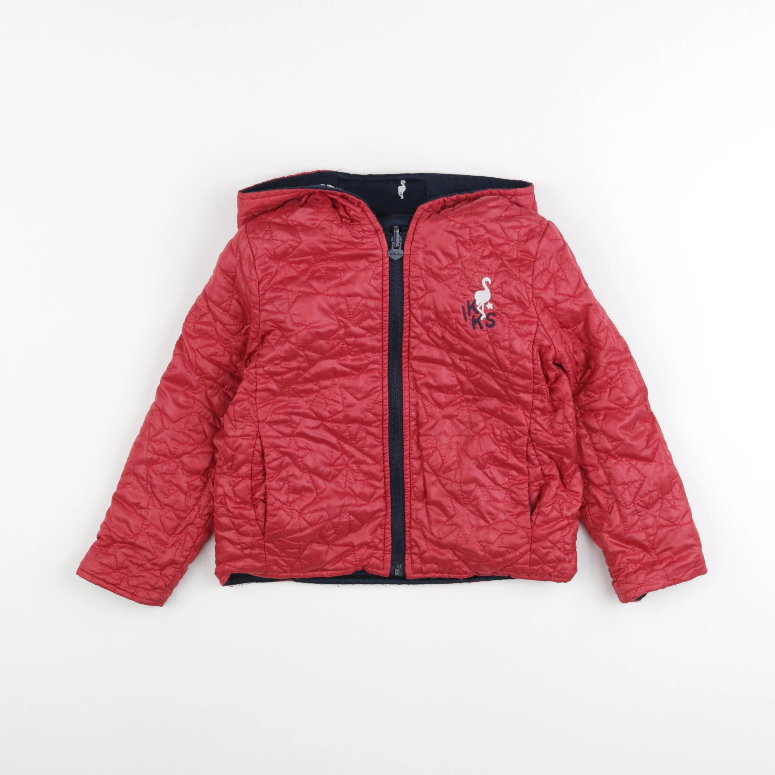 IKKS - doudoune rouge - 4 ans