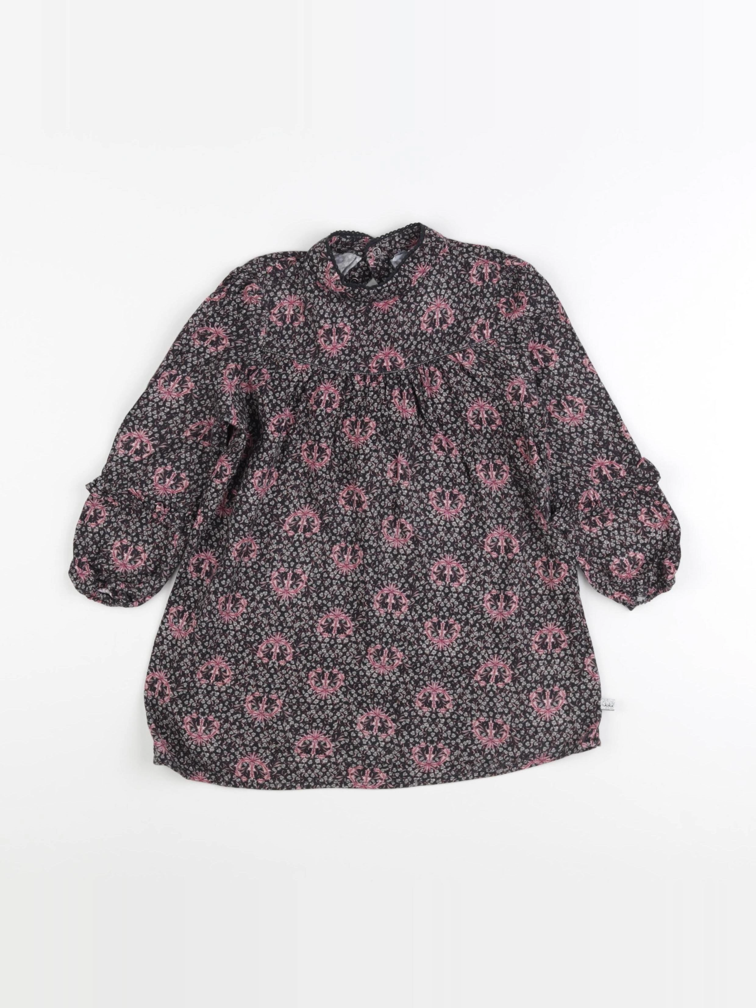 IKKS - robe noir - 3 ans