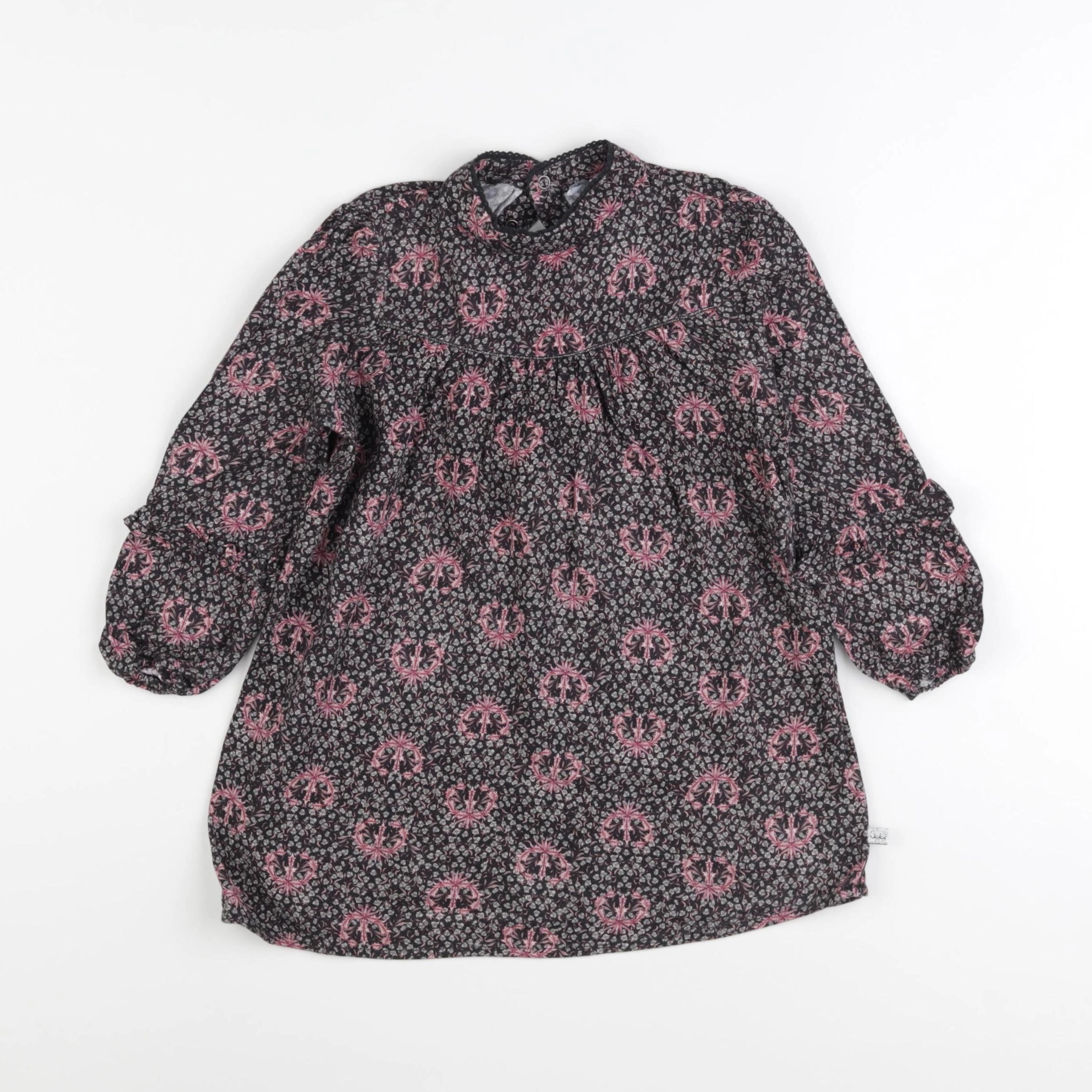 IKKS - robe noir - 3 ans