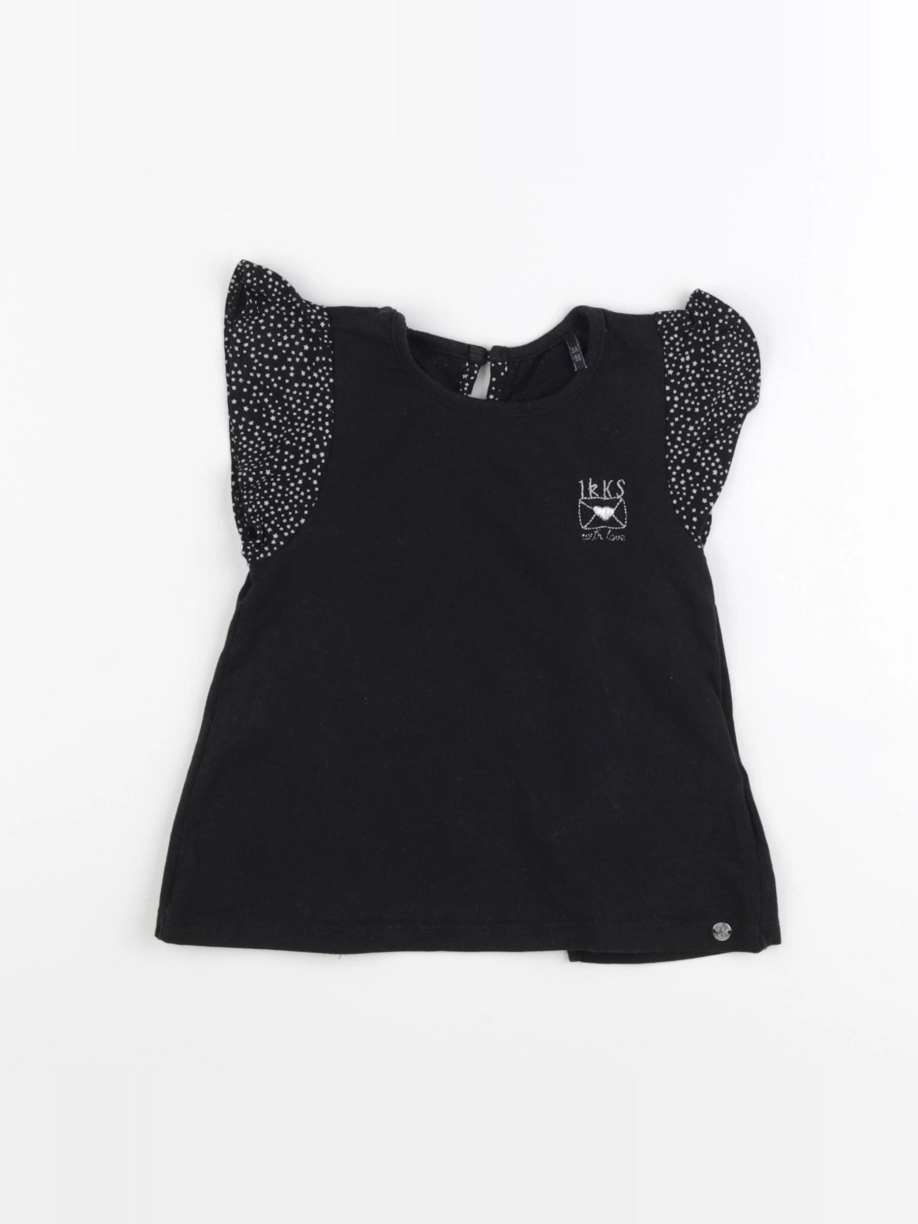 IKKS - tee-shirt noir - 3 ans