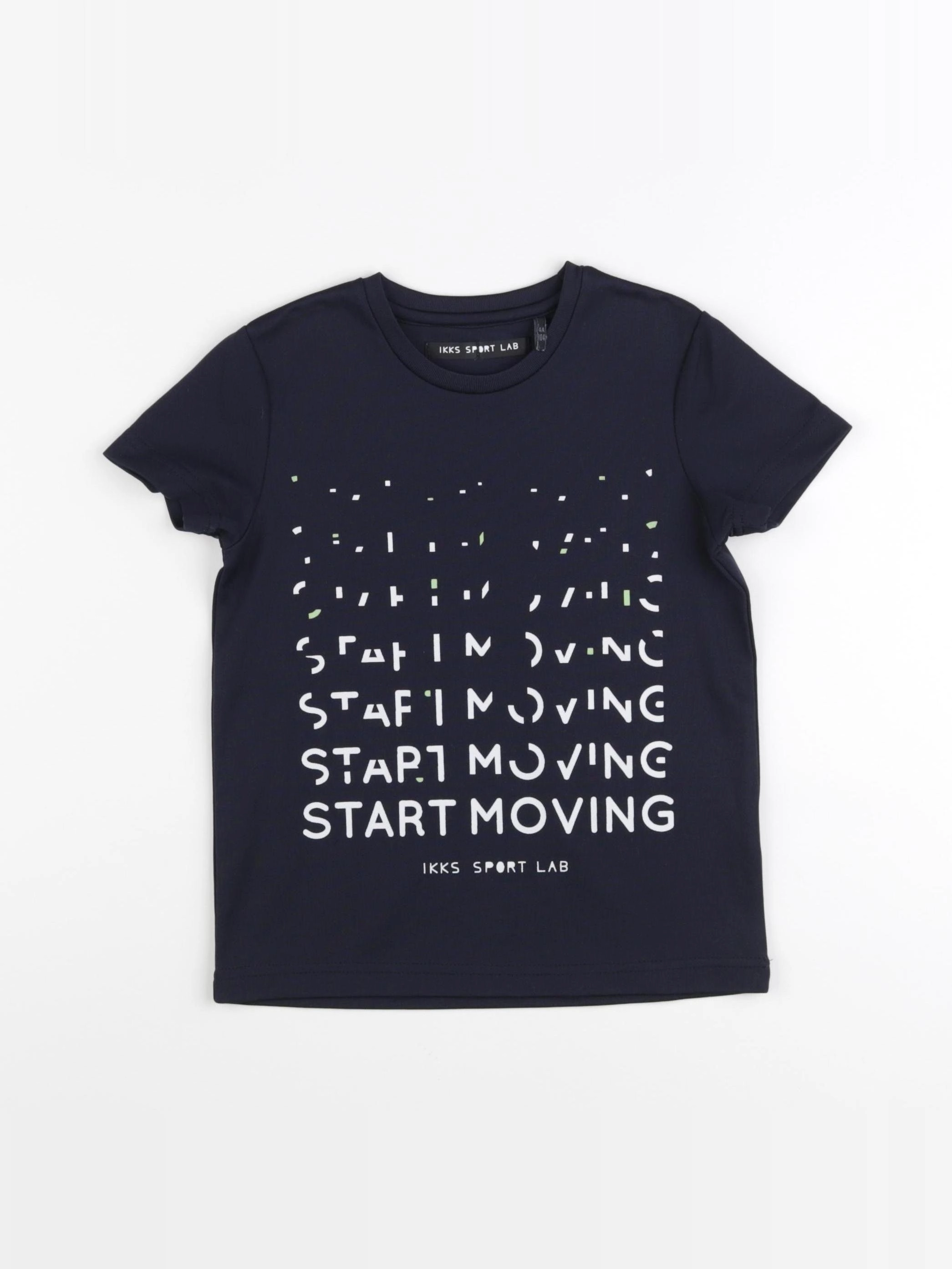 IKKS - tee-shirt bleu - 4 ans