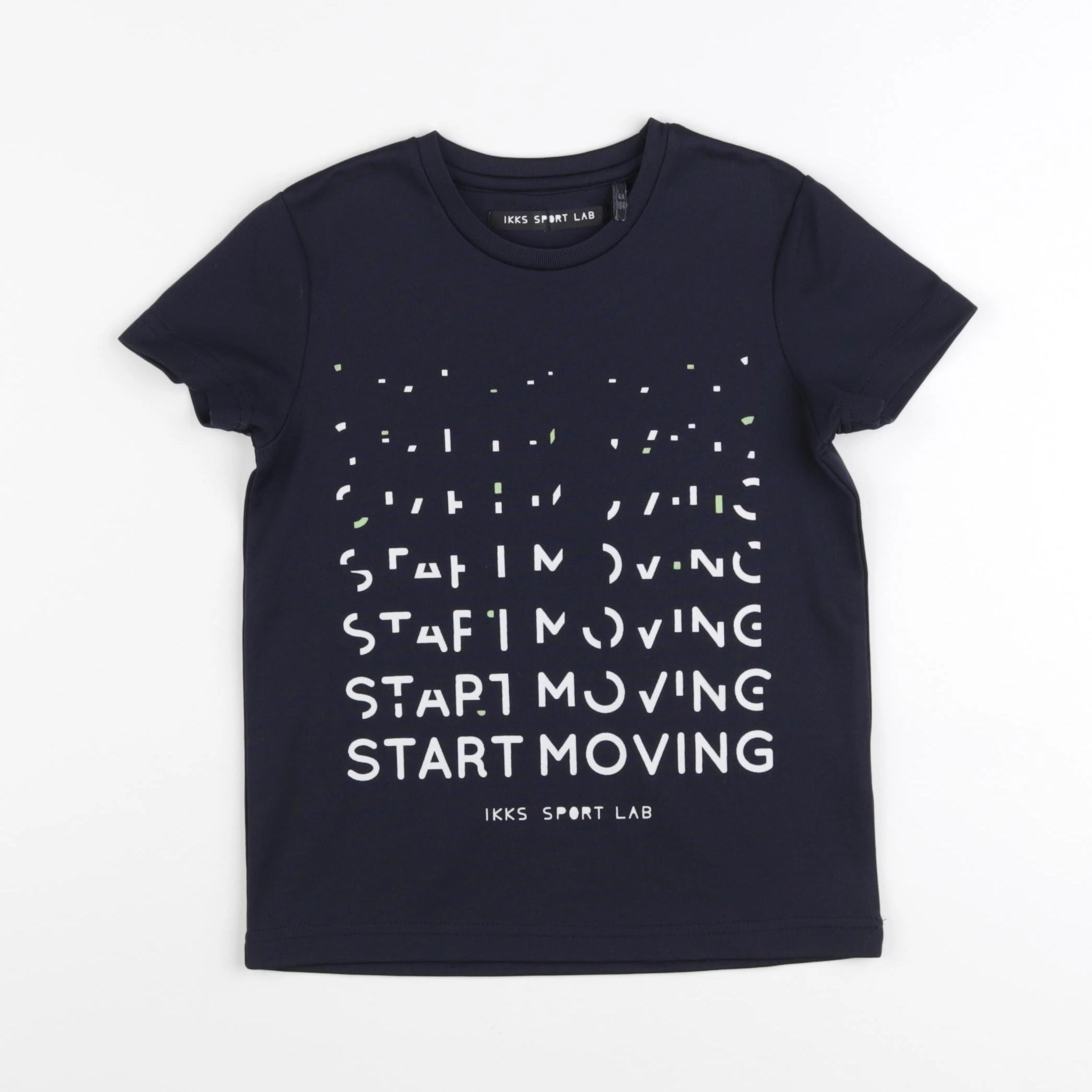 IKKS - tee-shirt bleu - 4 ans