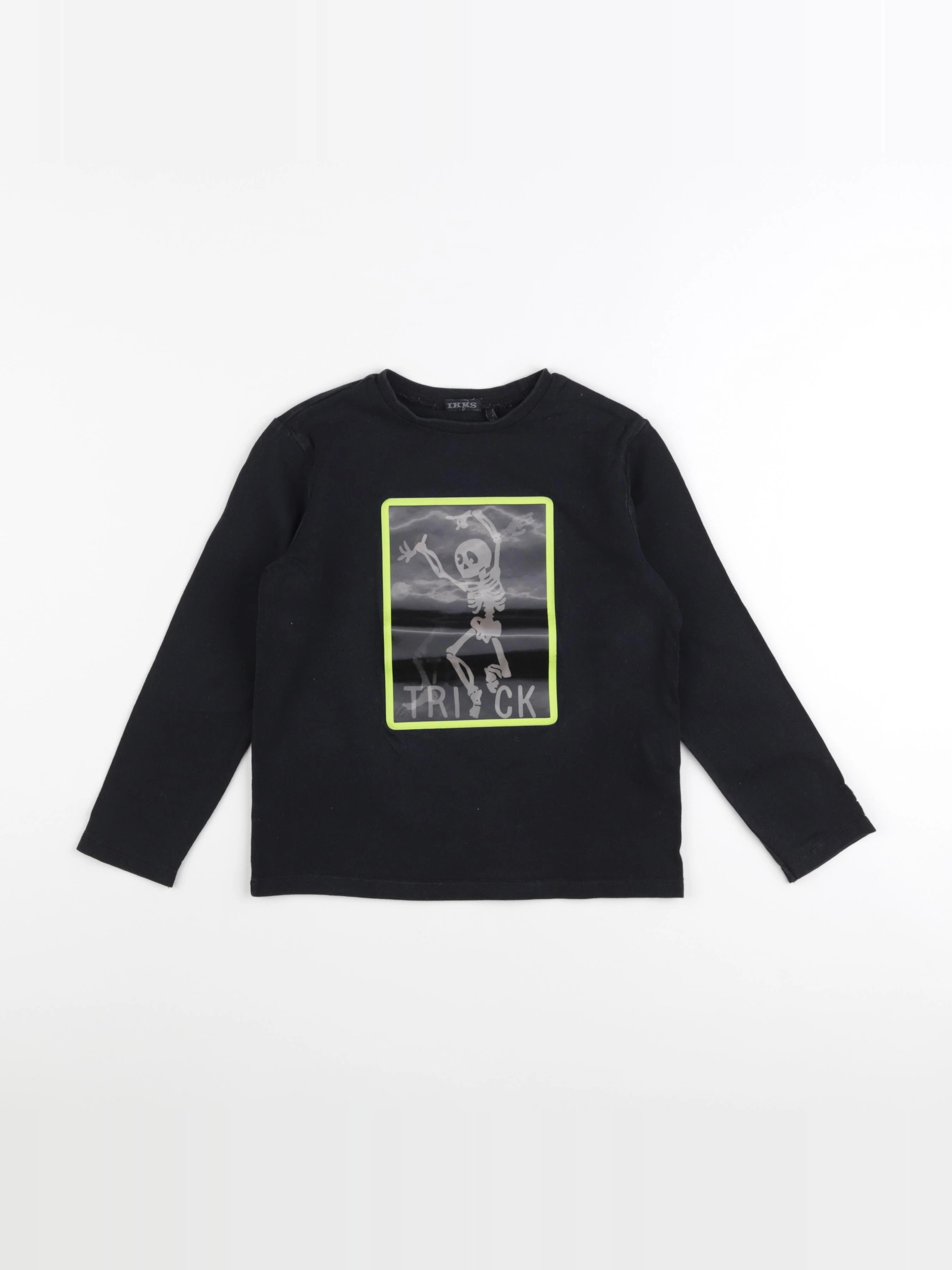 IKKS - tee-shirt noir - 6 ans