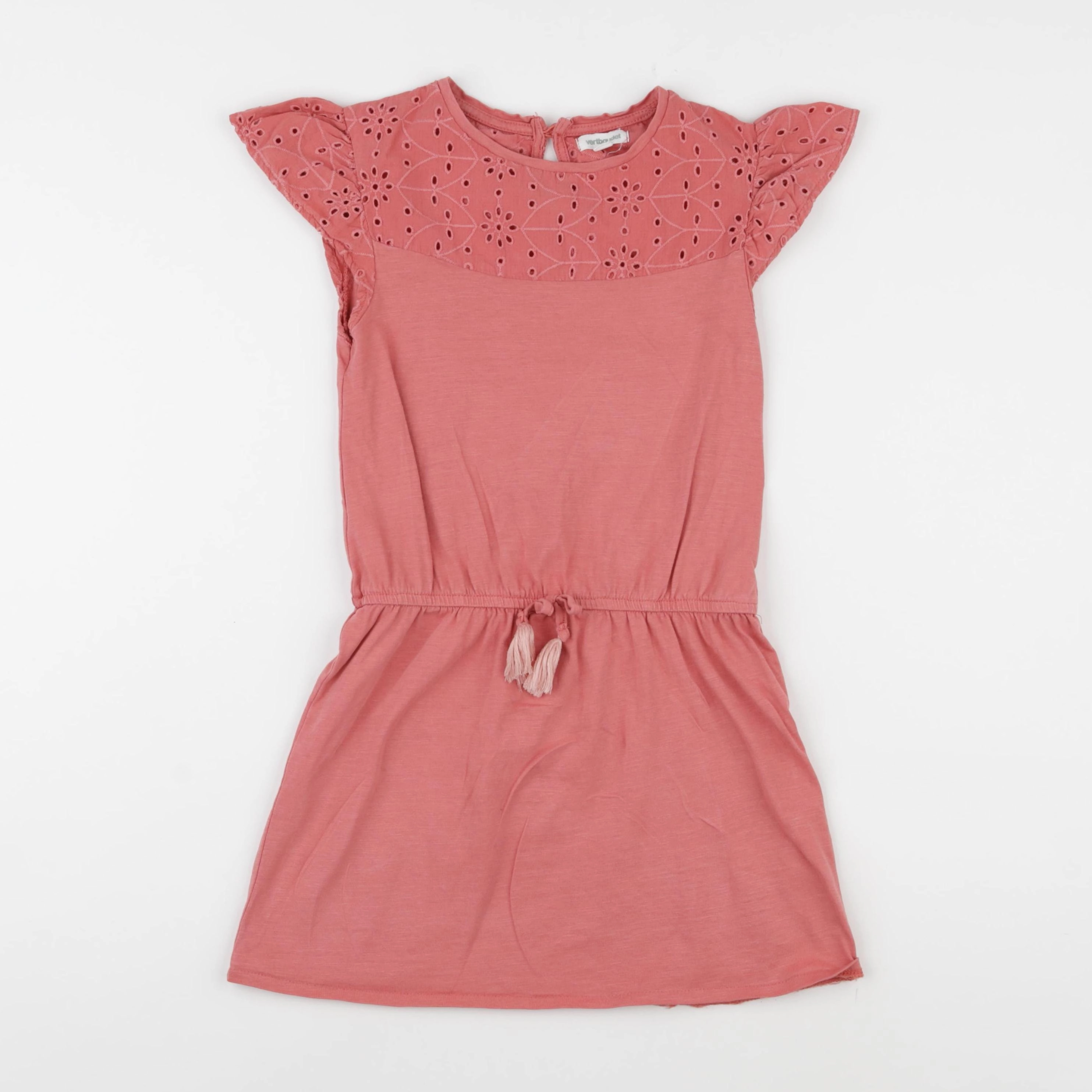 Vertbaudet - robe rose - 8 ans