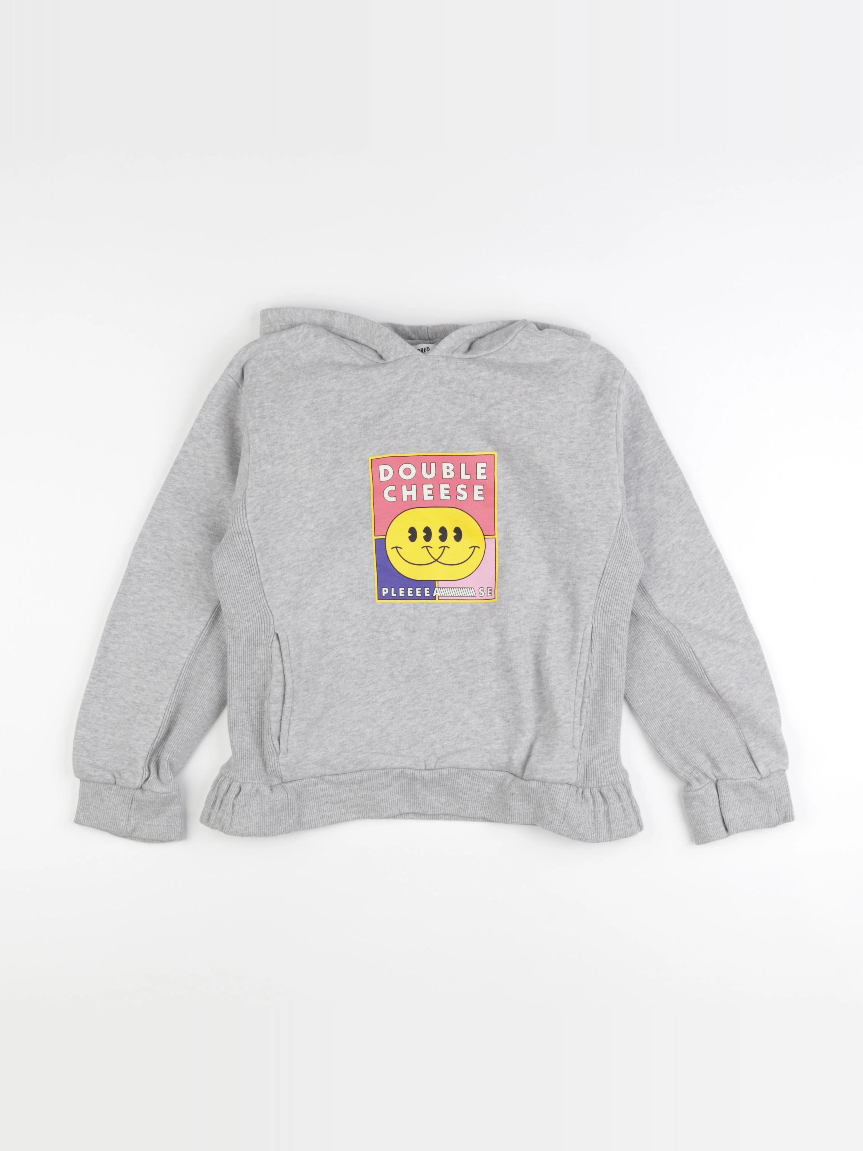 Hundred Pieces - sweat gris - 10 ans