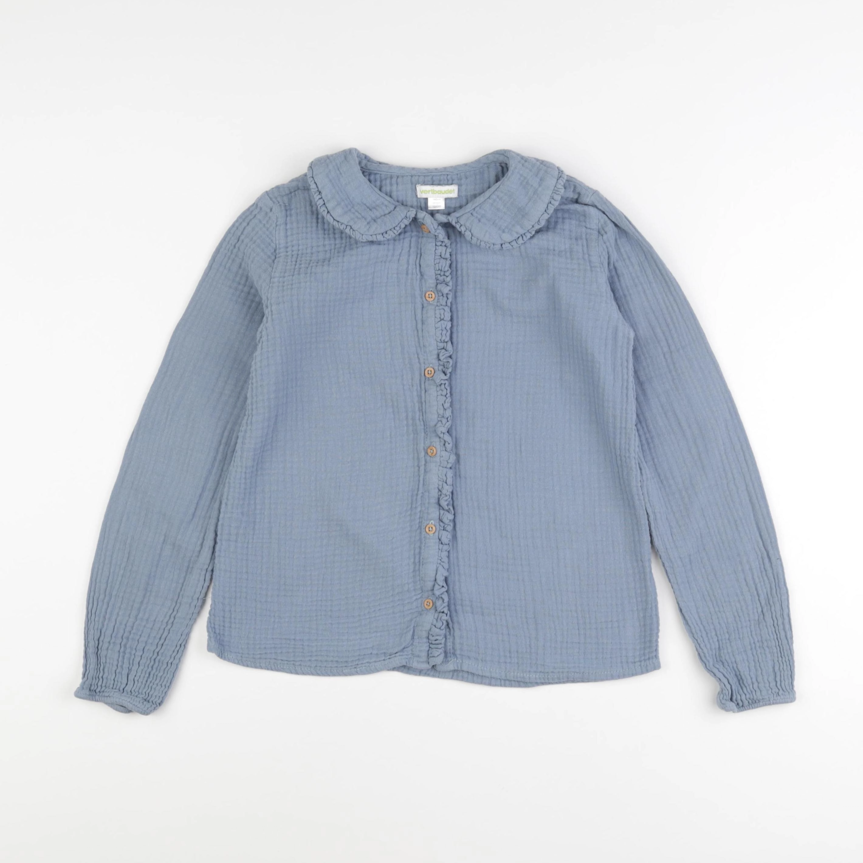 Vertbaudet - blouse bleu - 10 ans