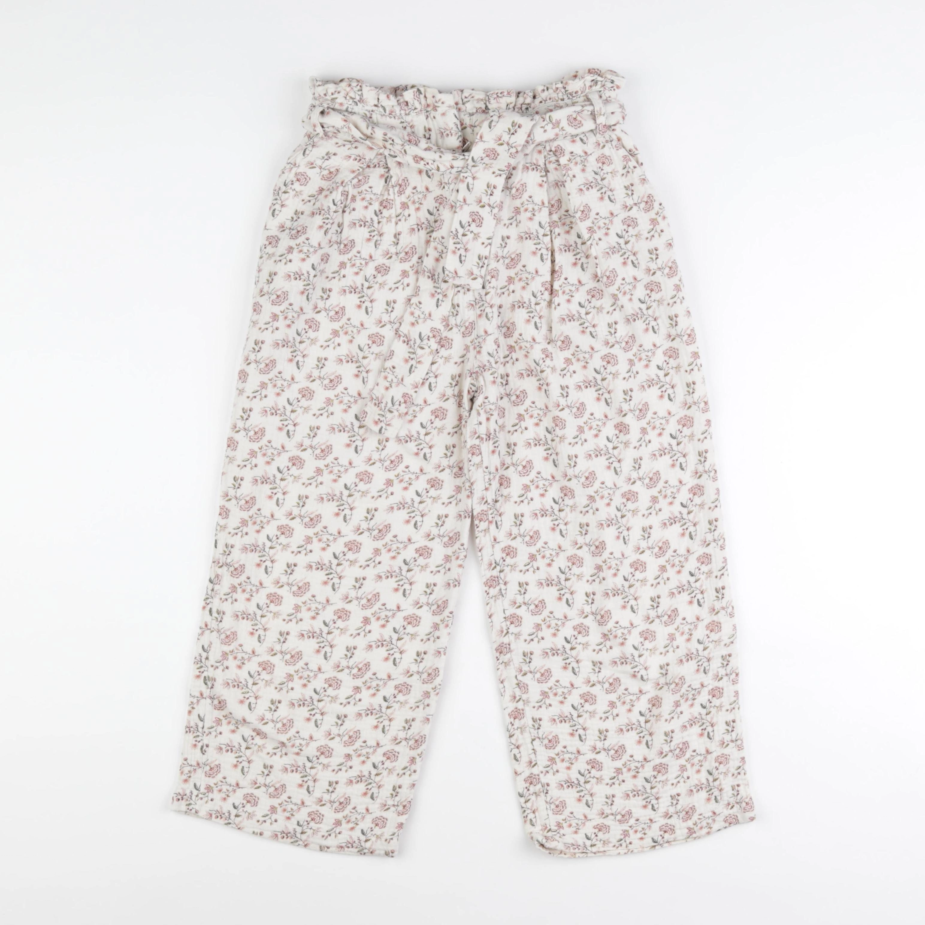 Vertbaudet - pantalon beige - 9 ans