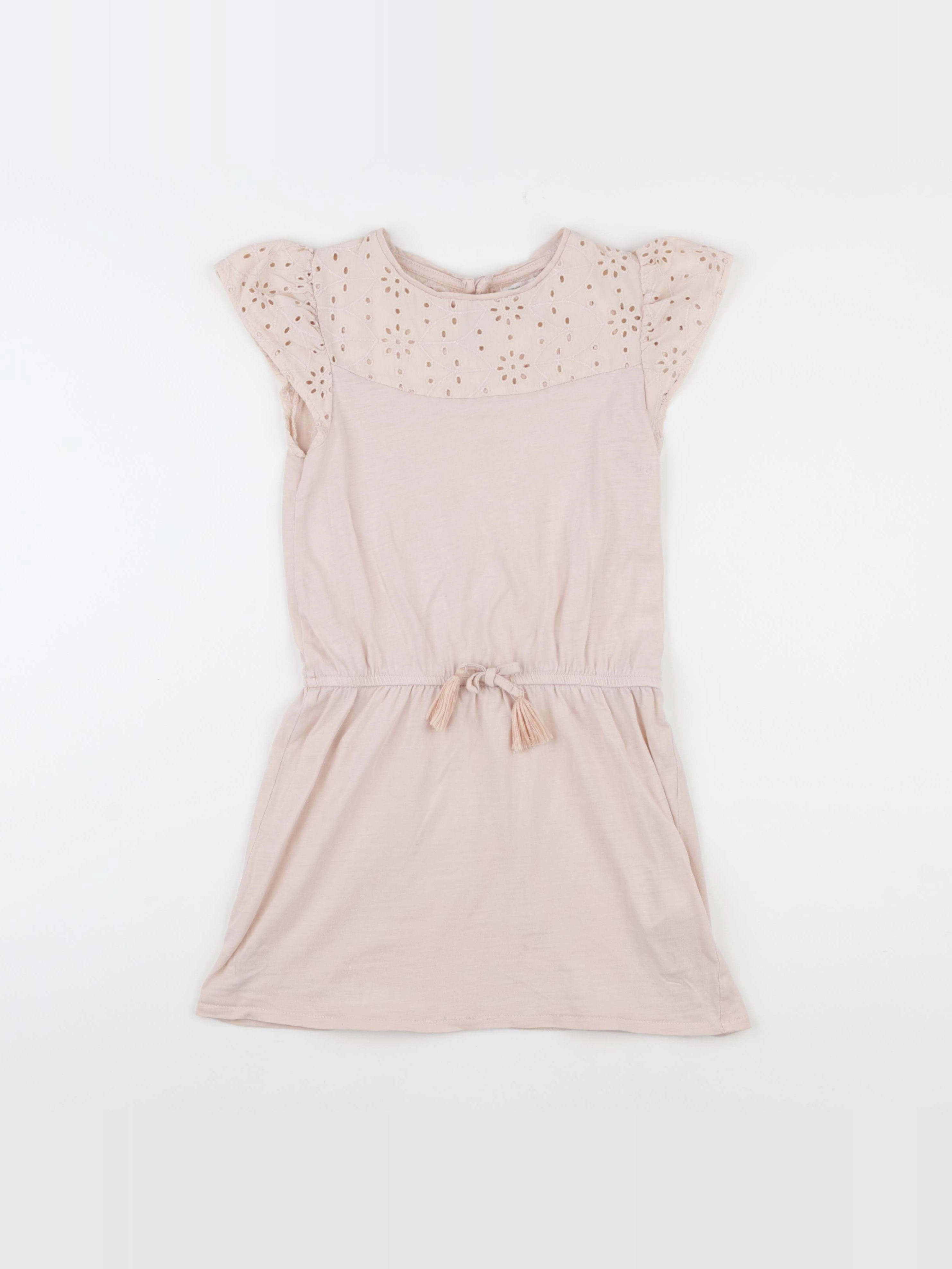 Vertbaudet - robe rose - 7 ans